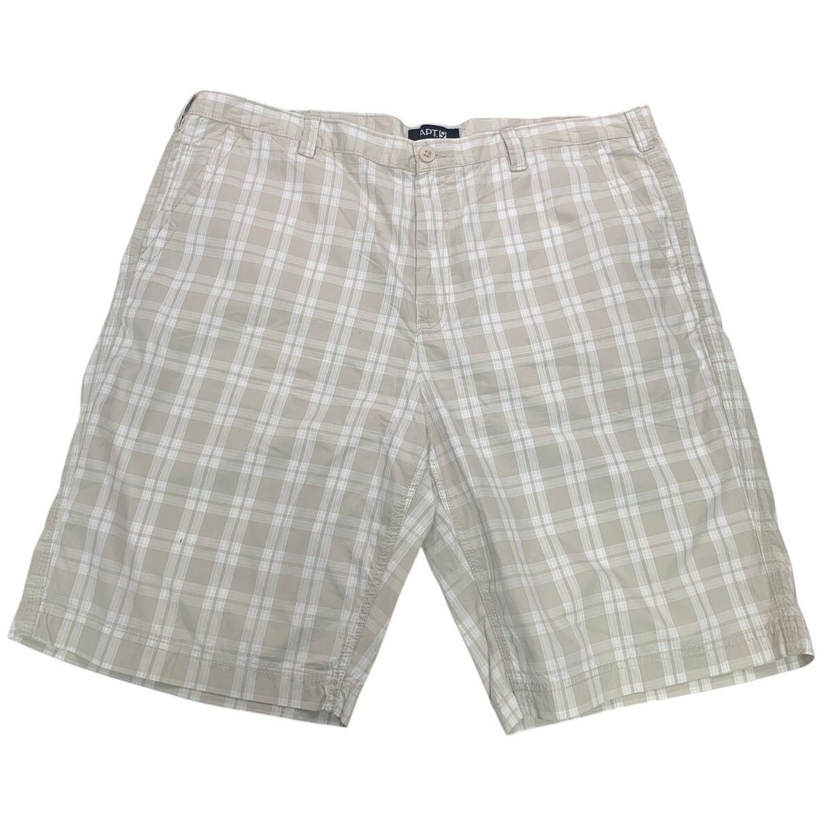 Apt. 9 Apt 9 Mens Size 42 Brown Plaid Multi Pocket Bermuda Shorts Size US 42 / EU 58 - 1 Thumbnail