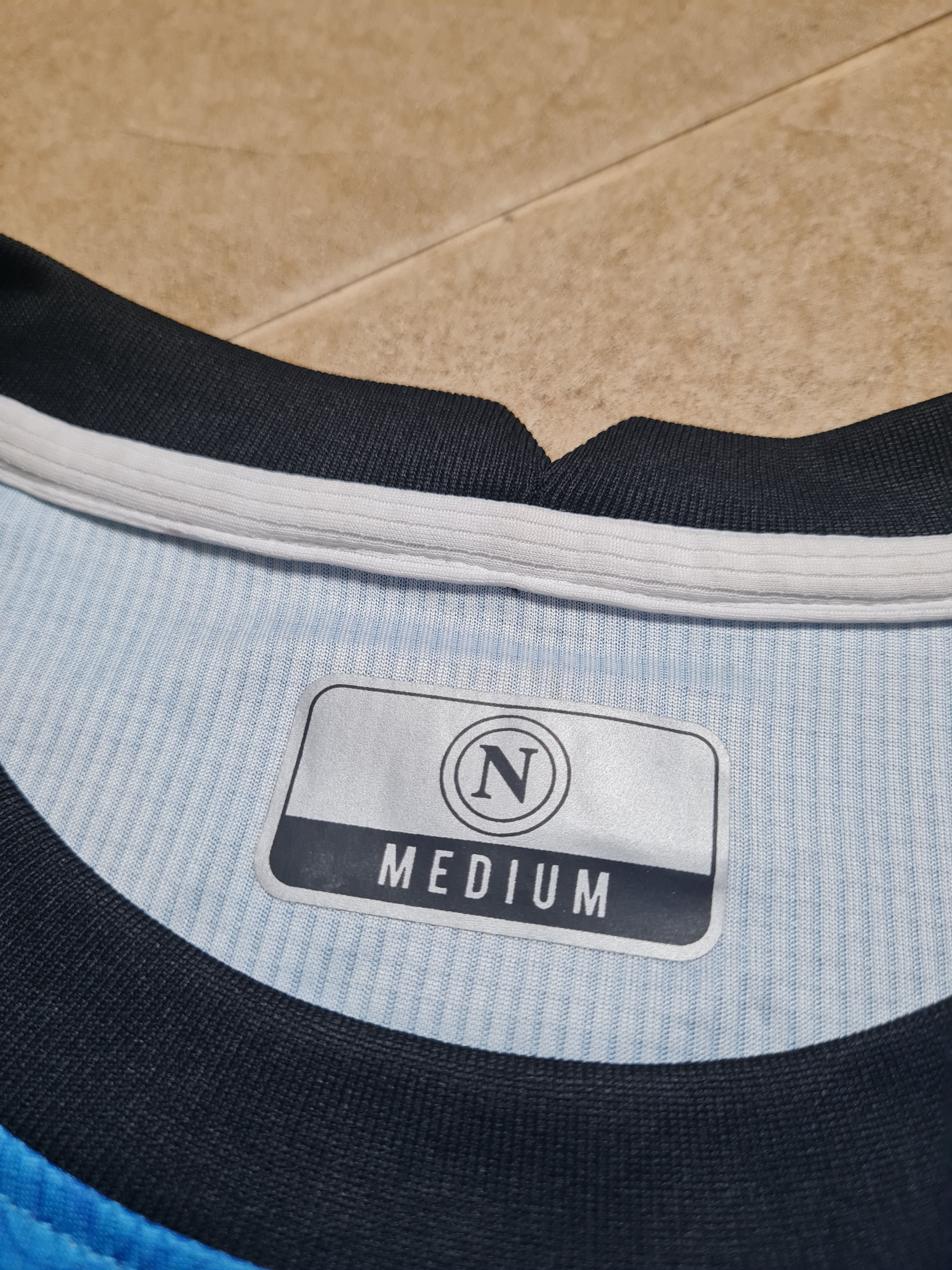Other Jersey Napoli Home 2022/23 Match Version EA7 Soccer Shirt Size US M / EU 48-50 / 2 - 14 Thumbnail