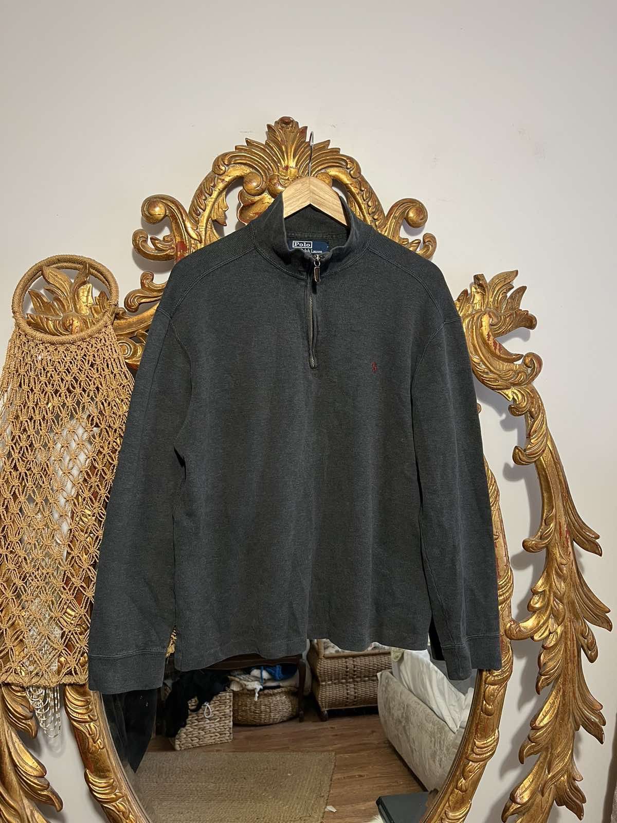 Polo Ralph Lauren × Vintage Vintage Polo Ralph Lauren 1/4 Zip Sweaters Sz M Size US M / EU 48-50 / 2 - 1 Thumbnail