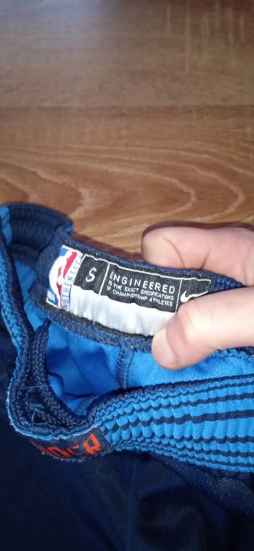 Nike NBA shorts oklahoma thunder 2018/2019 Size US 30 / EU 46 - 5 Thumbnail