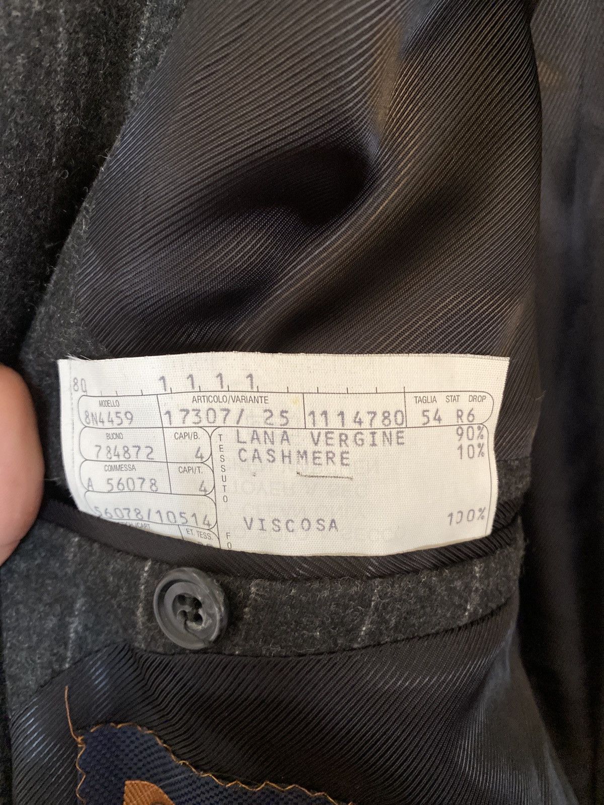 Other Vintage Wool & Cashmere Suit Size 54R - 5 Thumbnail