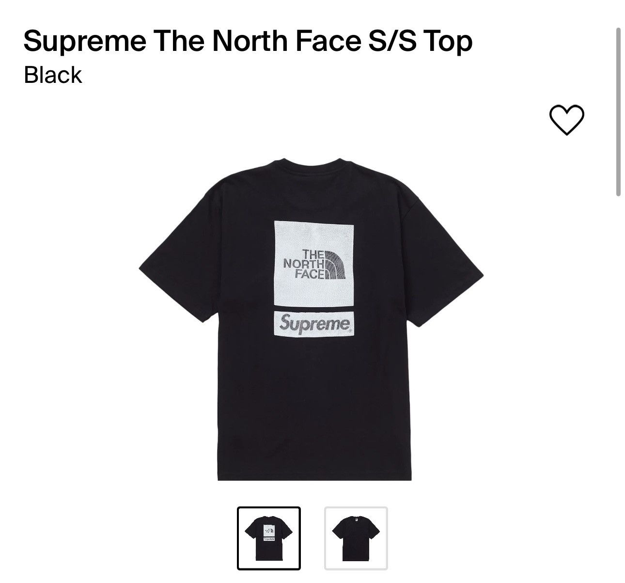 Supreme Supreme The North Face T Shirt | Grailed