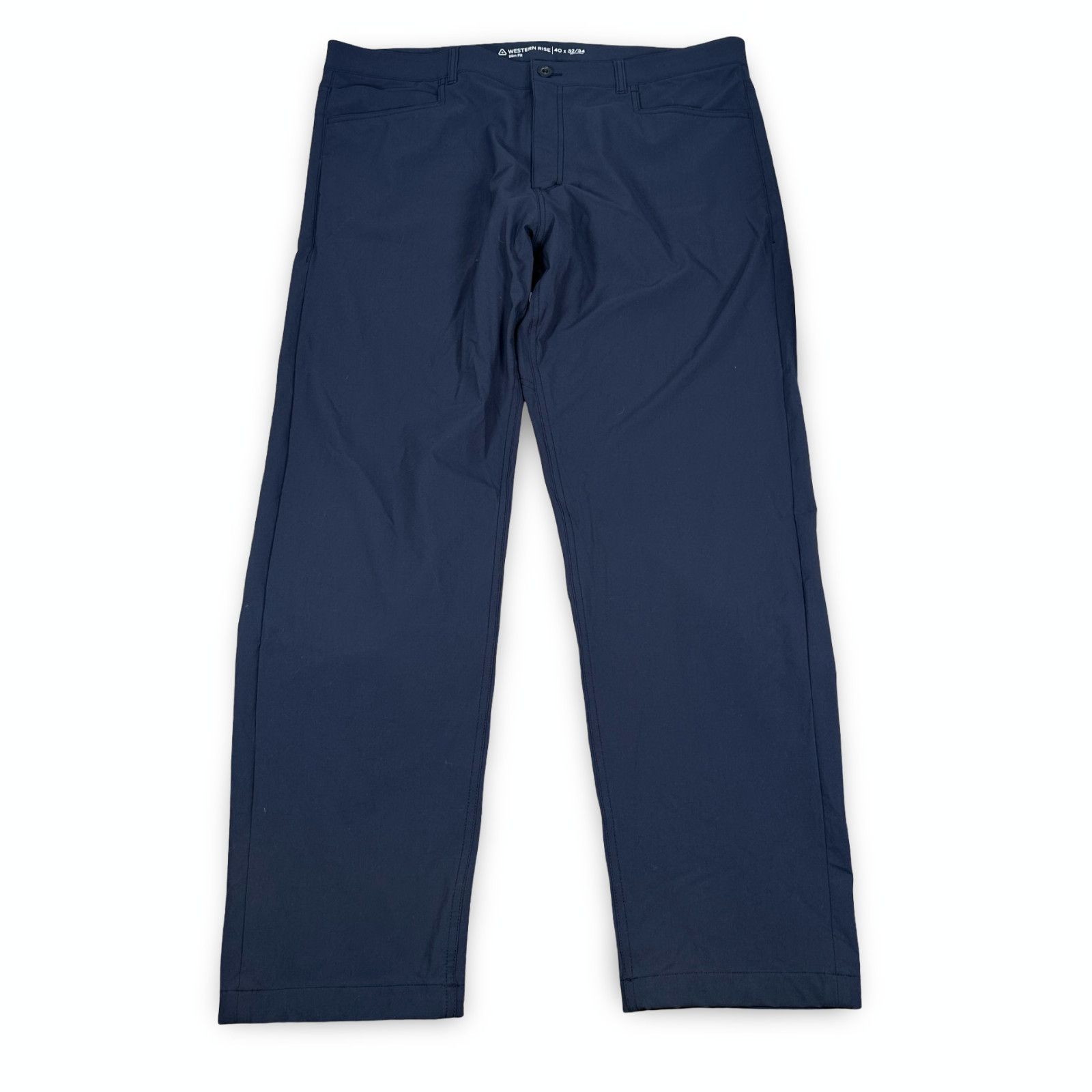 Western Rise Western Rise Evolution Pants Men 40x32/34 Blue 4Way Slim Fit Size US 40 / EU 56 - 1 Thumbnail