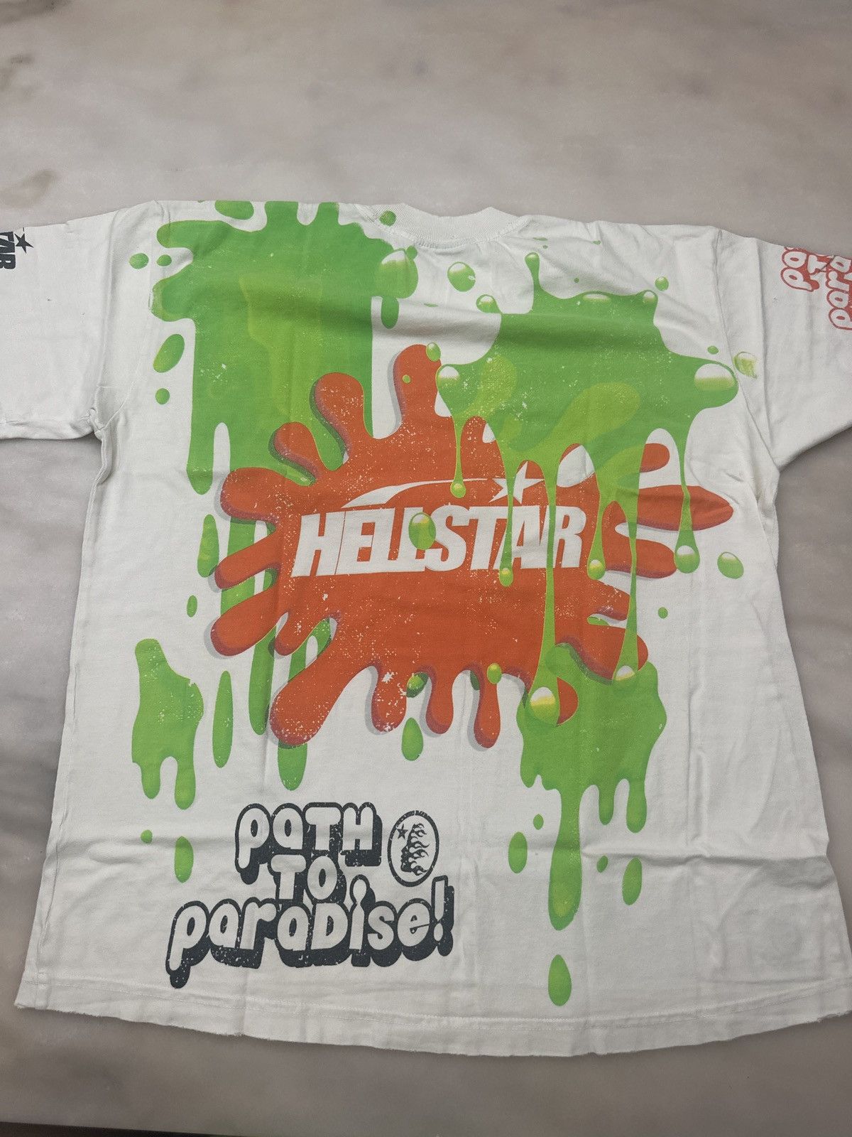 HELLSTAR Hellstar slime tee Size US M / EU 48-50 / 2 - 2 Thumbnail