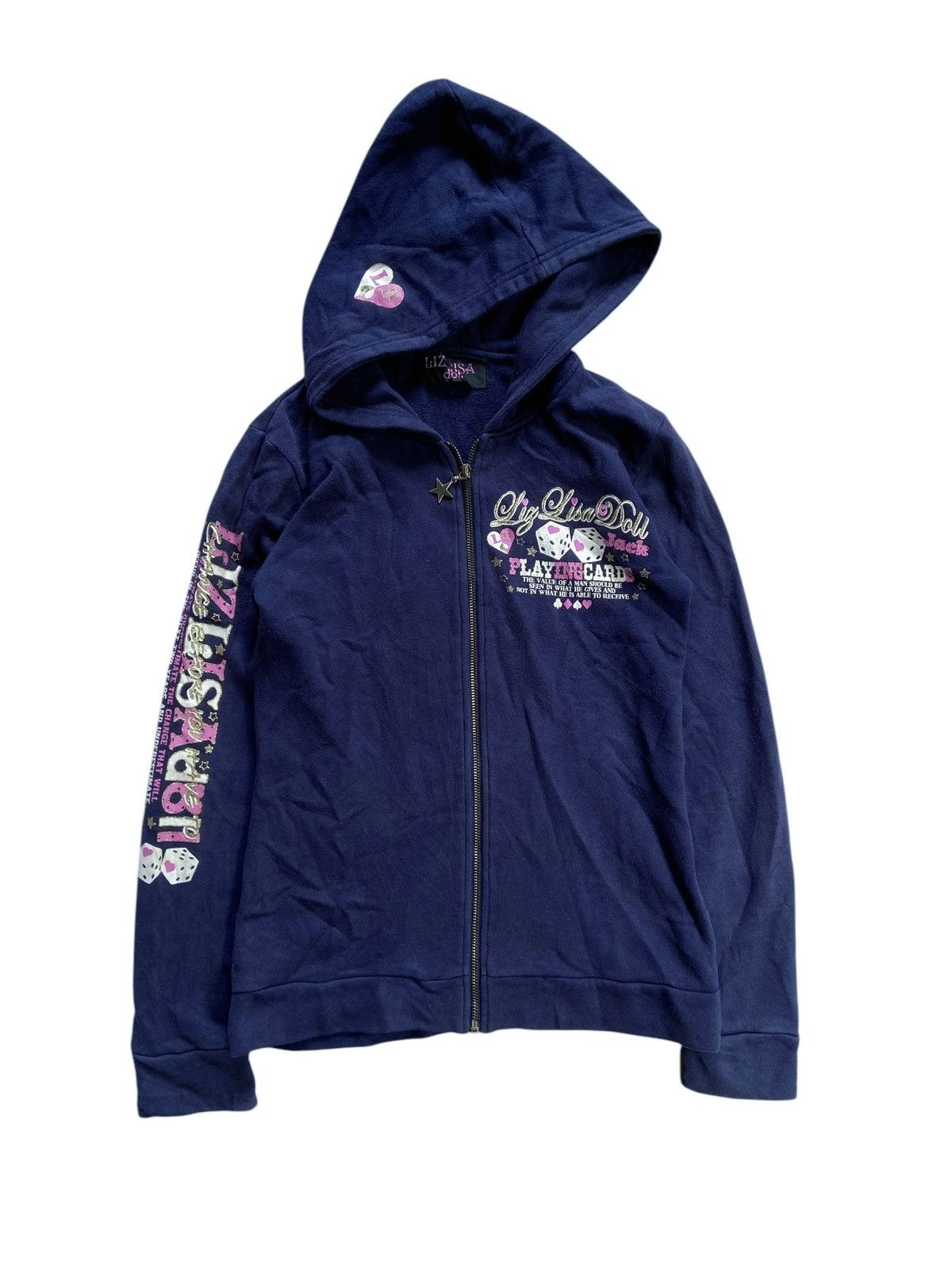 Japanese Brand JAPANESE LIZ LISA DOLL ZIP HOODIE Size US S / EU 44-46 / 1 - 2 Thumbnail