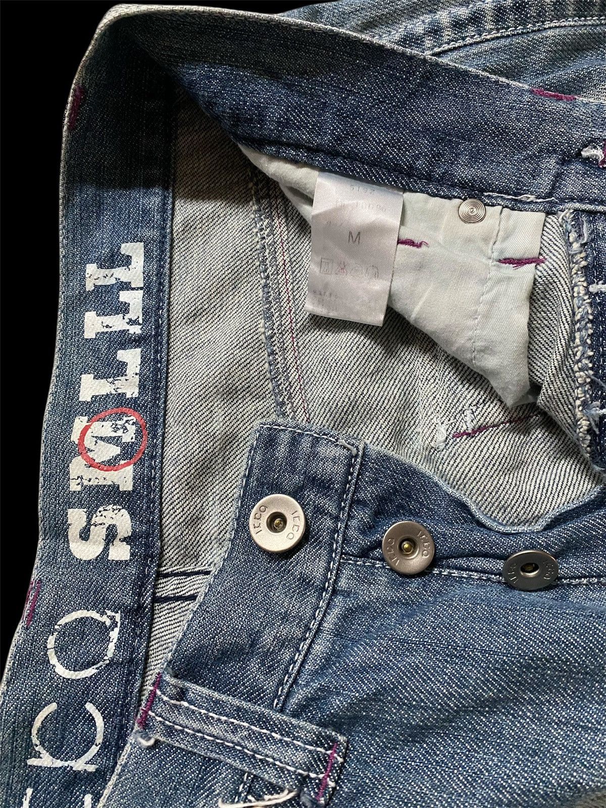 Japanese Brand Flare Jeans Japanese Icca Washed Blue Vintage Size US 31 - 9 Thumbnail