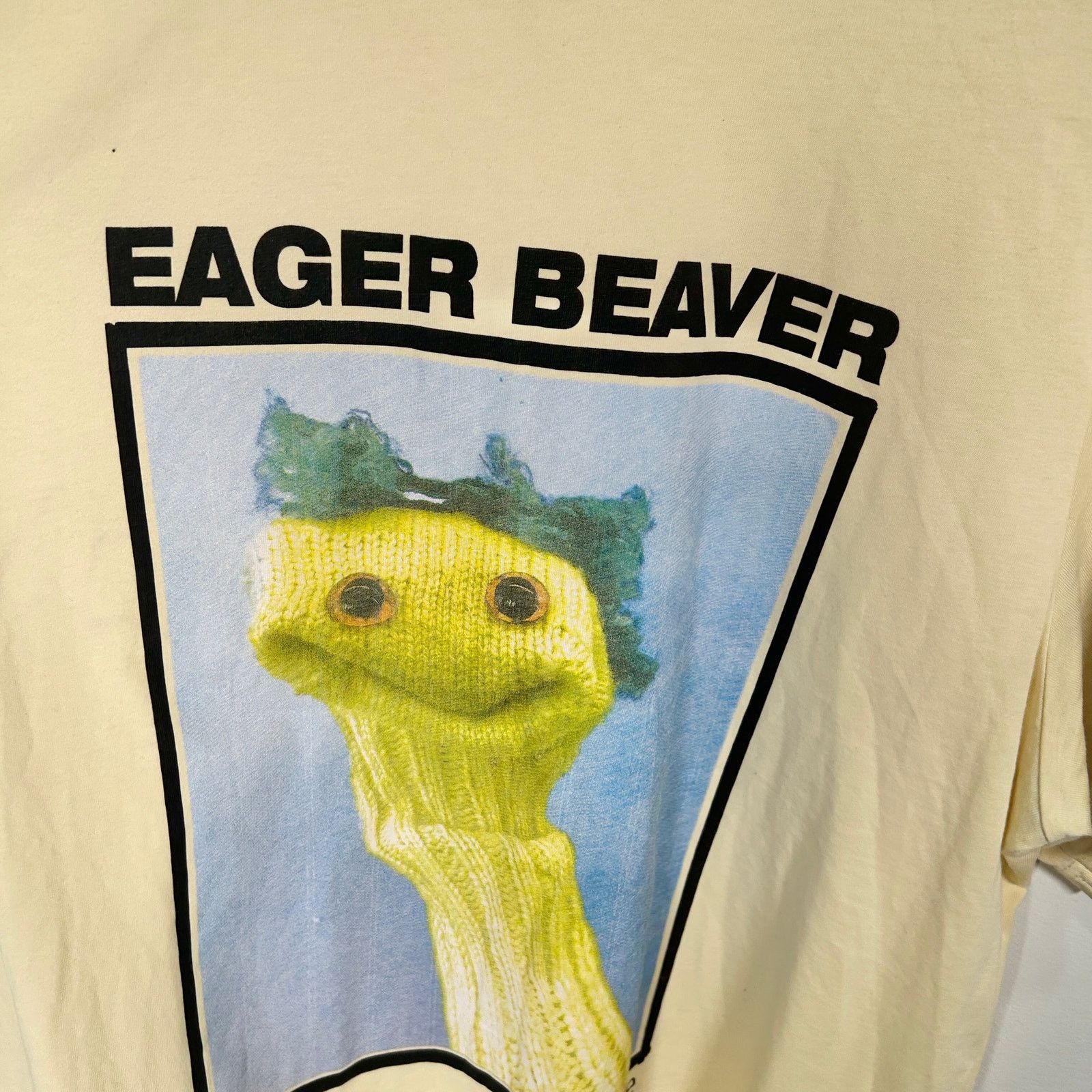 Martine Rose 'Eager Beaver' Graphic T-Shirt Size XL