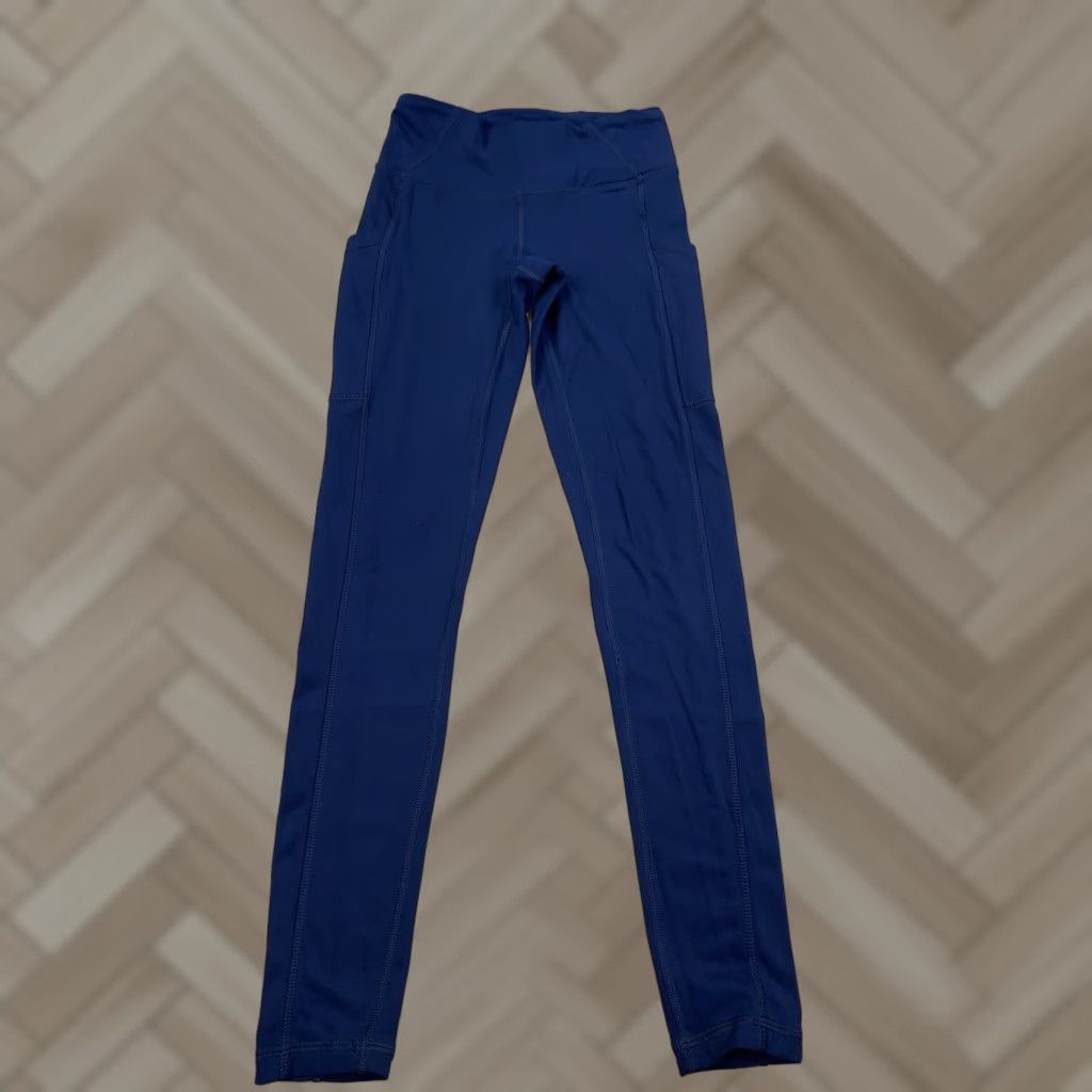 Prana prAna Leggings Womens XS Blue Casual Outdoor Ankle Style Outdoor 9872 Womens XS Blue Leggings Size 26" / US 2 / IT 38 - 1 Thumbnail