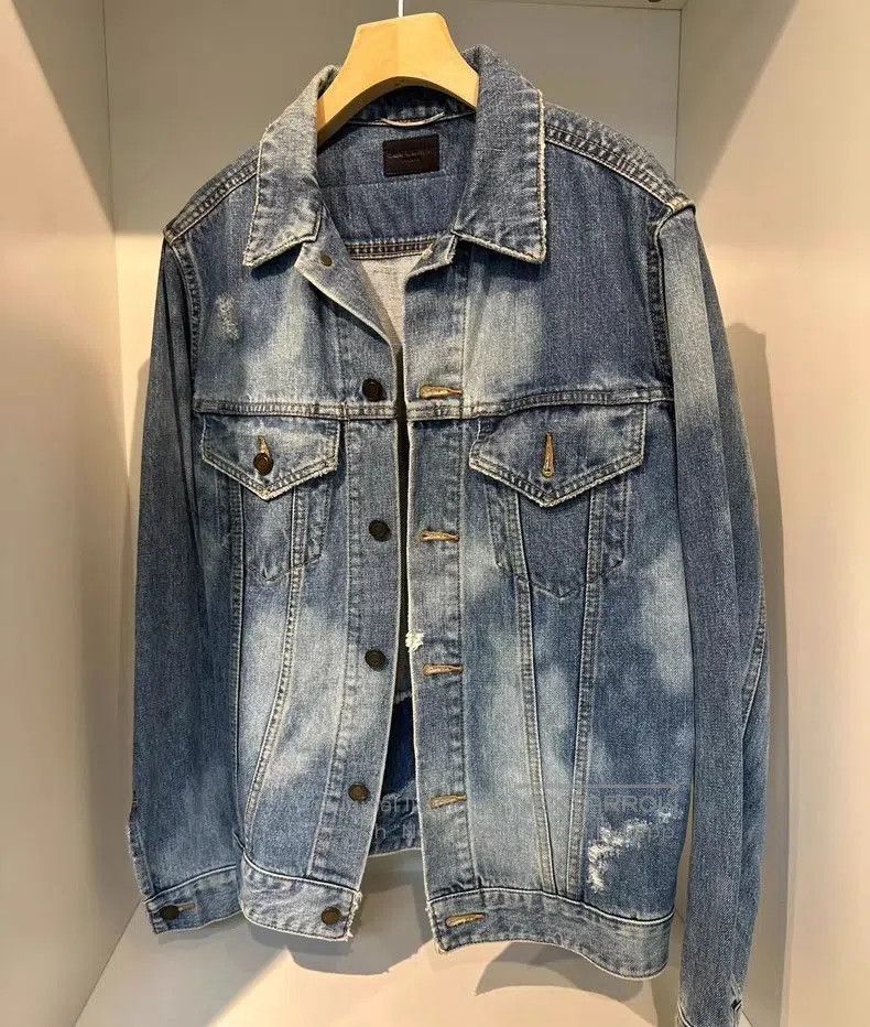 Saint Laurent Denim Jacket XL.