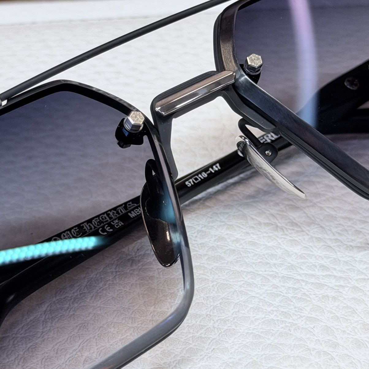 Chrome Hearts Chrome Hearts GITTERDUN 1/1 Sunglasses Size ONE SIZE - 18 Thumbnail