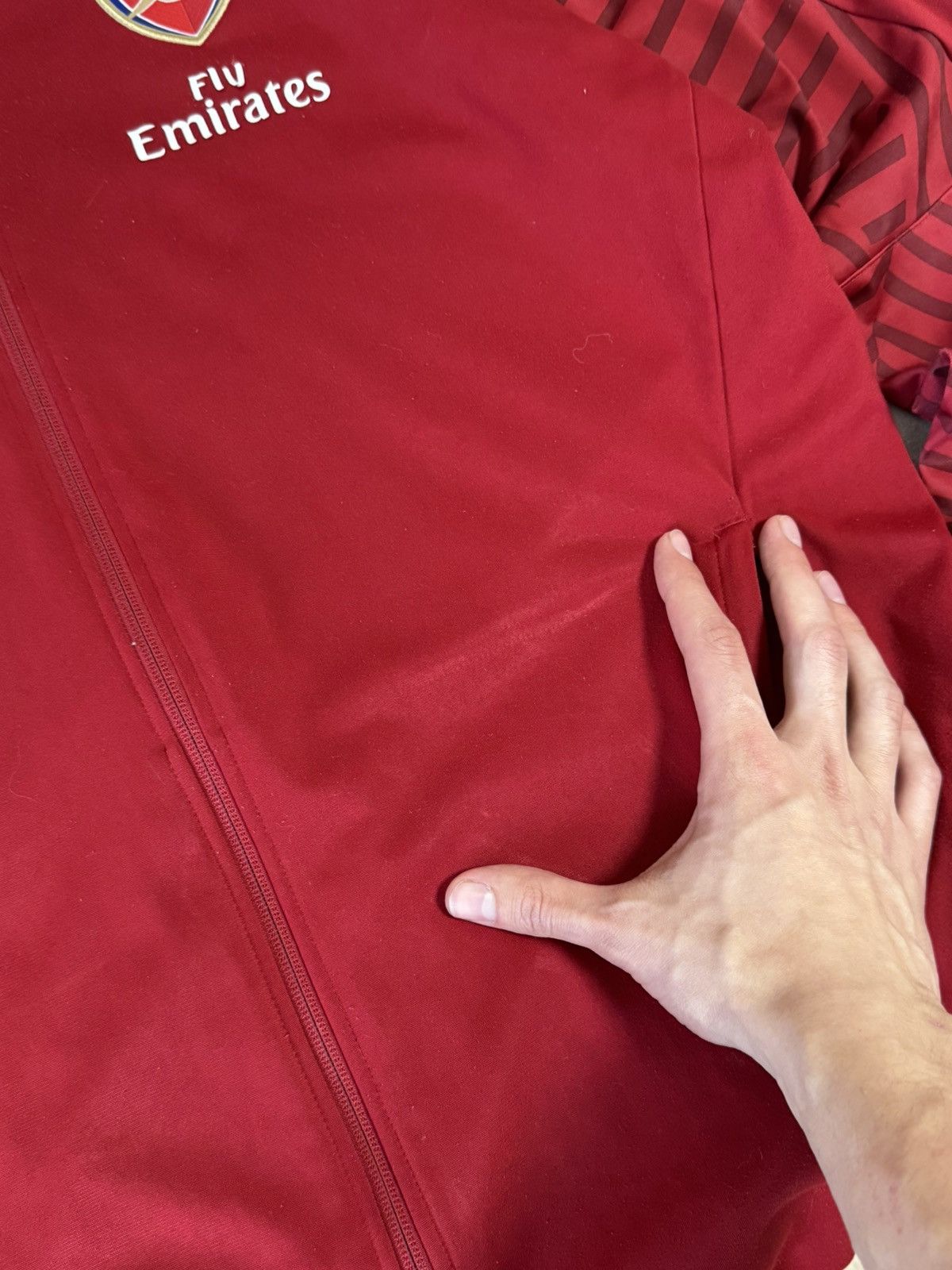 Puma × Vintage Puma Arsenal F. C. zip jacket hoodie soccer jersey size XL Size US XL / EU 56 / 4 - 11 Thumbnail