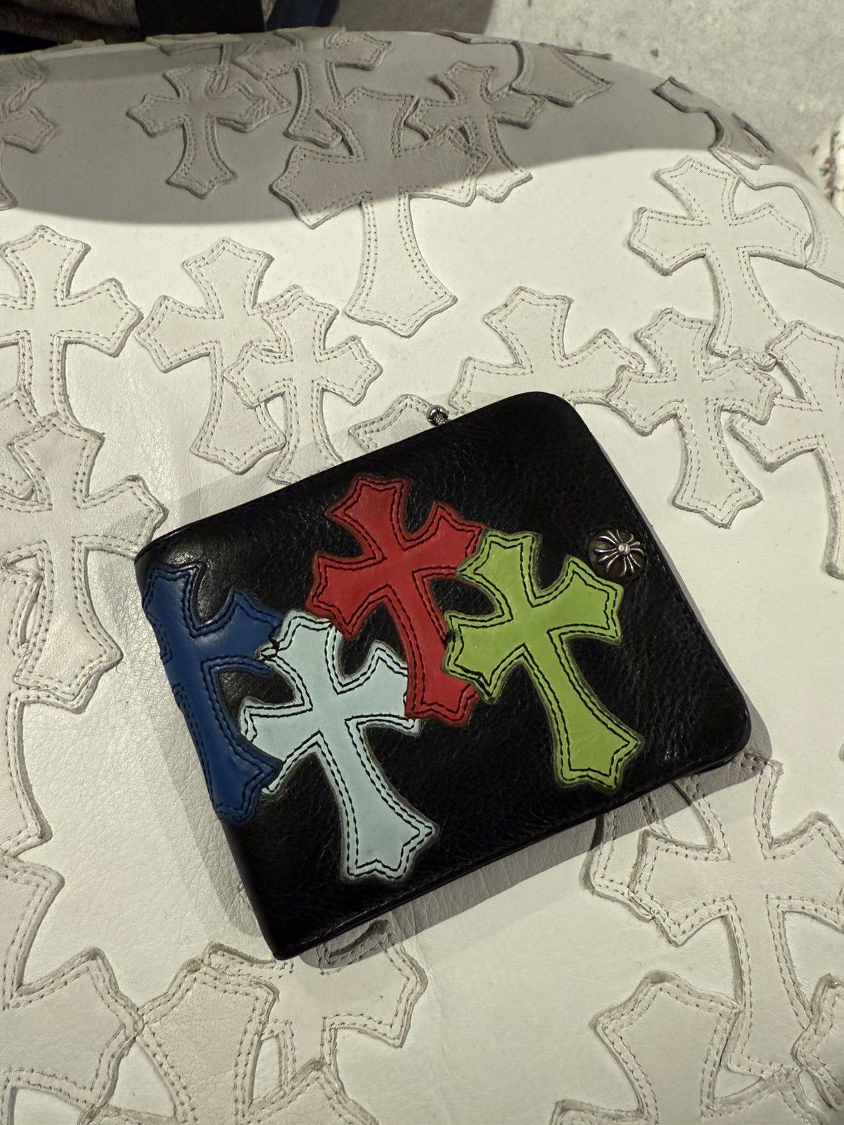 Chrome Hearts Chrome hearts rainbow patch wallet Size ONE SIZE - 1 Thumbnail