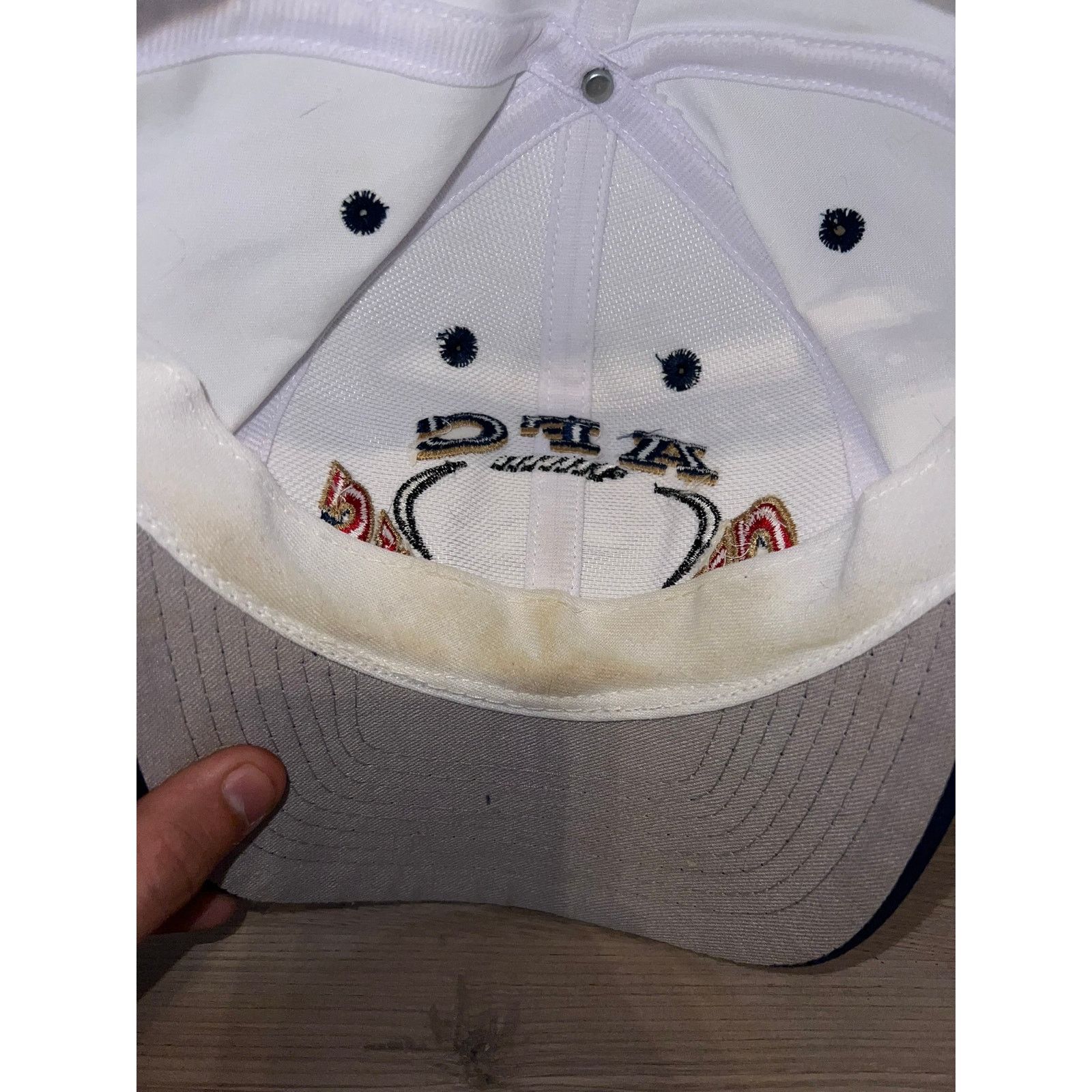 Logo 7 Vintage Logo 7 NFL Denver Broncos AFC Champs Hat VTG OS Size ONE SIZE - 9 Thumbnail