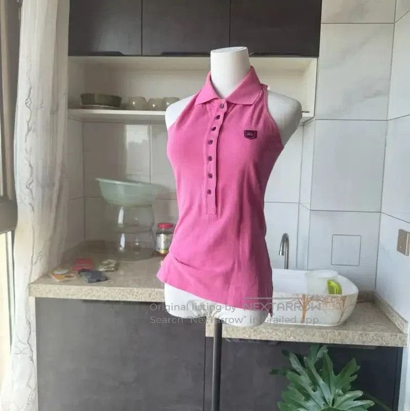 Burberry Burberry Pink Cotton Mid-Length T-Shirt. Size M / US 6-8 / IT 42-44 - 2 Thumbnail