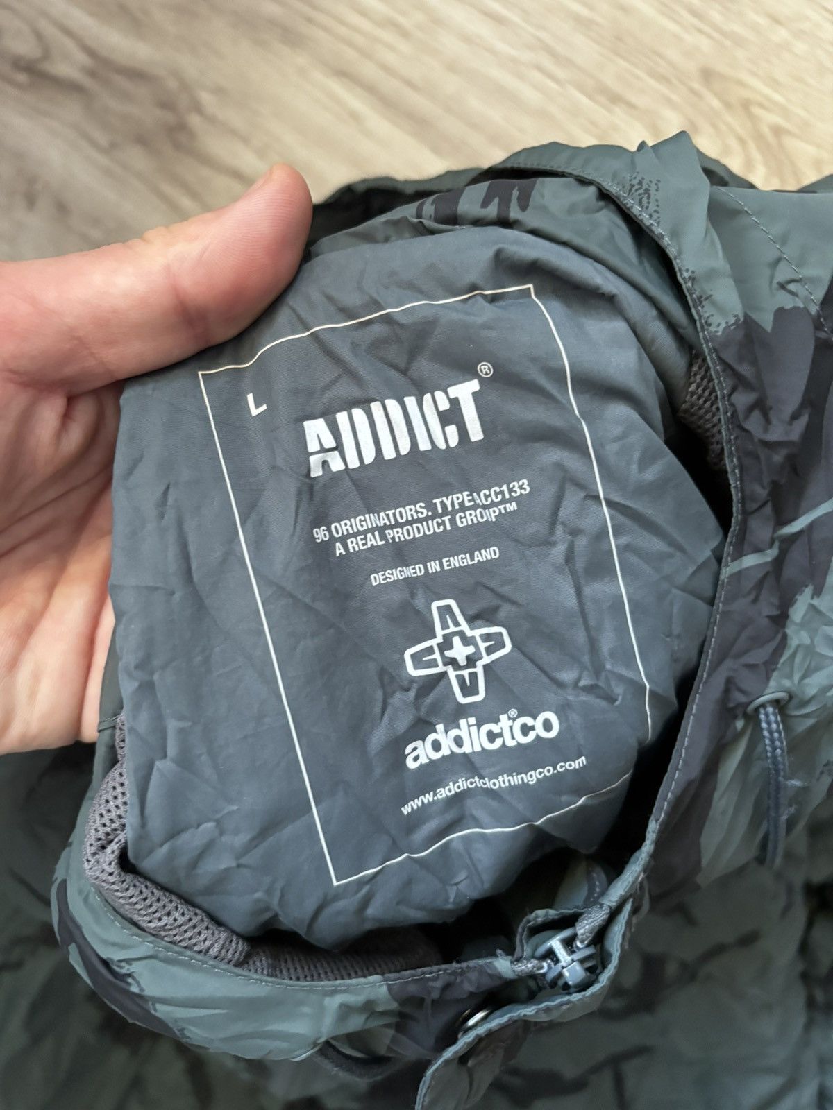ADDICT Addict UK Frontline Studio Packaway Anorak Water Resistant Size US L / EU 52-54 / 3 - 6 Thumbnail