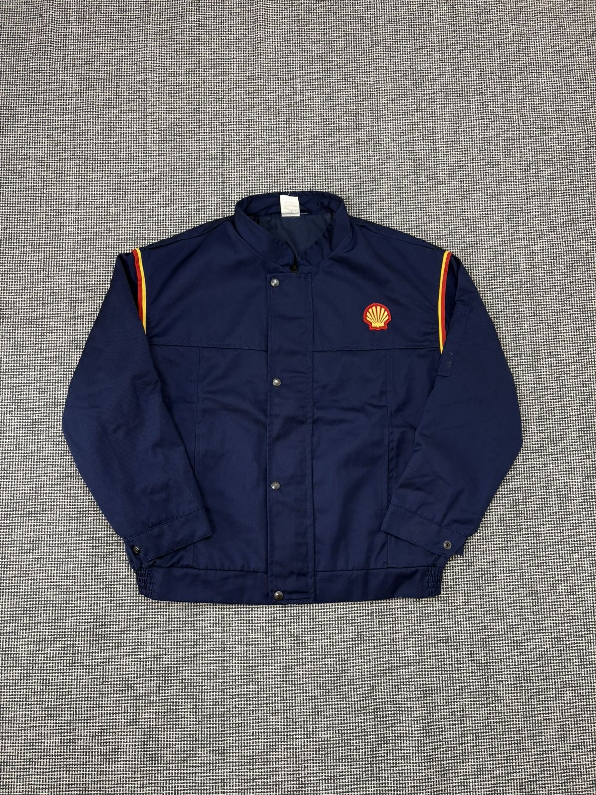 Vintage 80s Alsico vintage shell mechanic work jacket moto racing Size US L / EU 52-54 / 3 - 1 Thumbnail