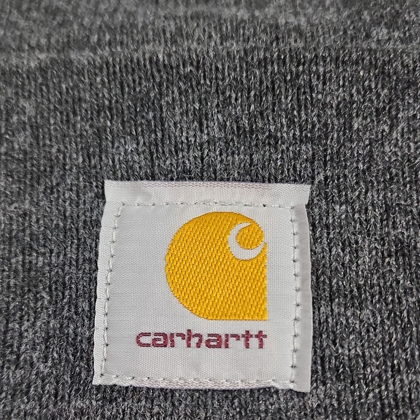 Carhartt Carhartt A18 Knit Cuffed Beanie Gray One Size Size ONE SIZE - 2 Thumbnail