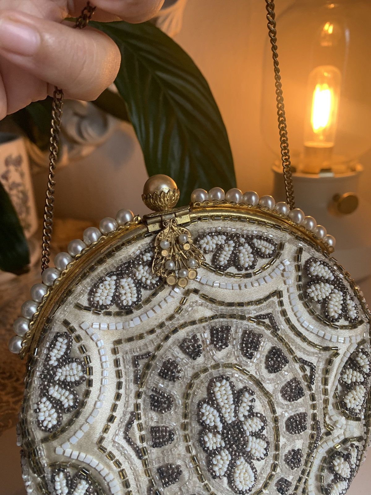 Vintage Vintage 1920's antique wrist bag Size ONE SIZE - 2 Thumbnail
