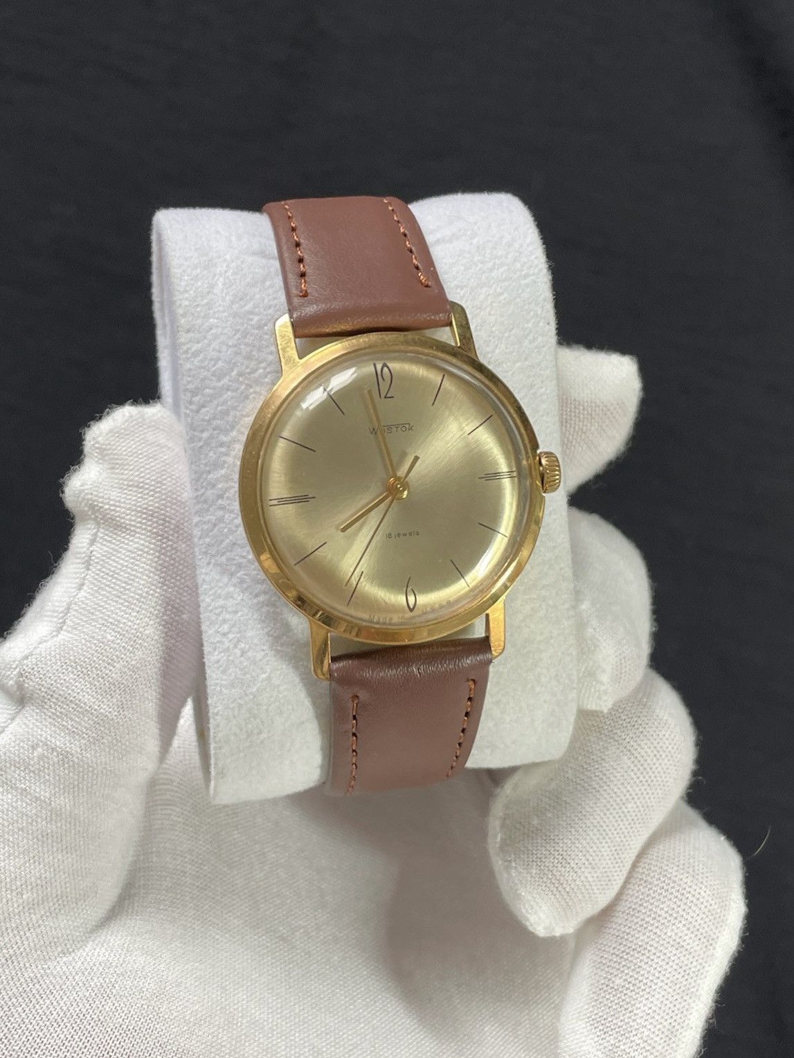 Vintage Vintage Watch Vostok Soviet USSR Mechanical Retro 1970s Size ONE SIZE - 11 Thumbnail