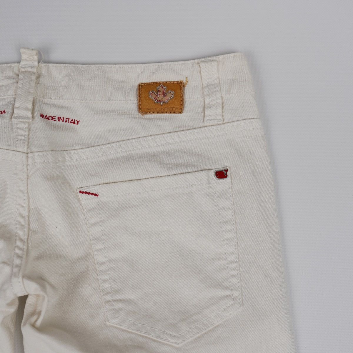 Dsquared2 Dsquared white Jeans Denim Pants Size 33" - 17 Thumbnail