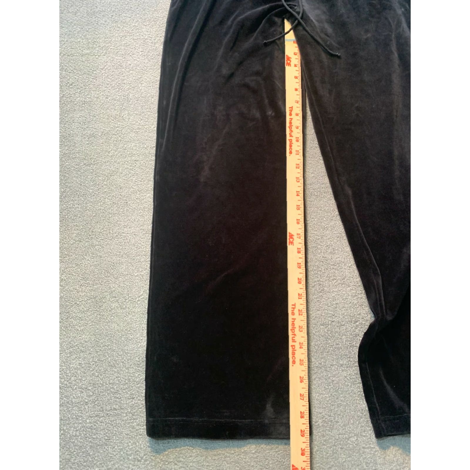 Izod IZOD Pants Womens Medium M Black Carpenter Regular Zip Casual Comfort 100% Cotton Mens? Size 32" / US 10 / IT 46 - 2 Thumbnail
