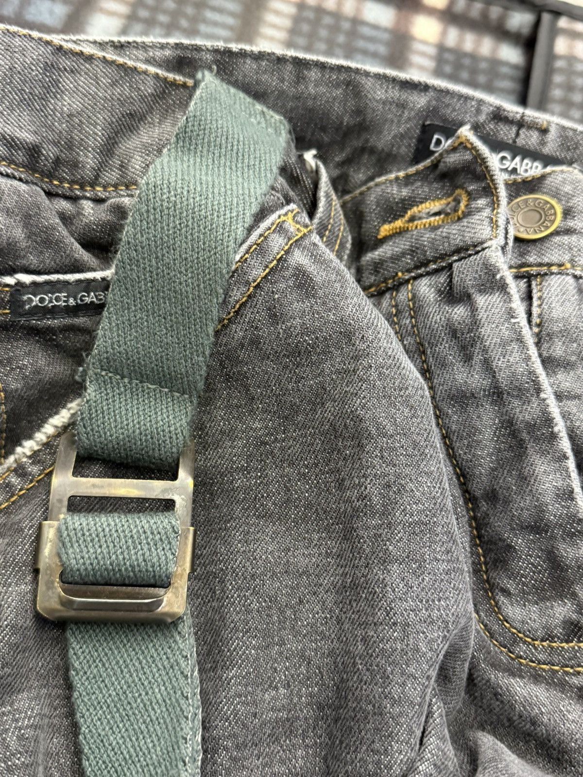 Dolce & Gabbana Dolce & Gabbana AW03 Bondage Denim Jeans Size US 30 / EU 46 - 6 Thumbnail