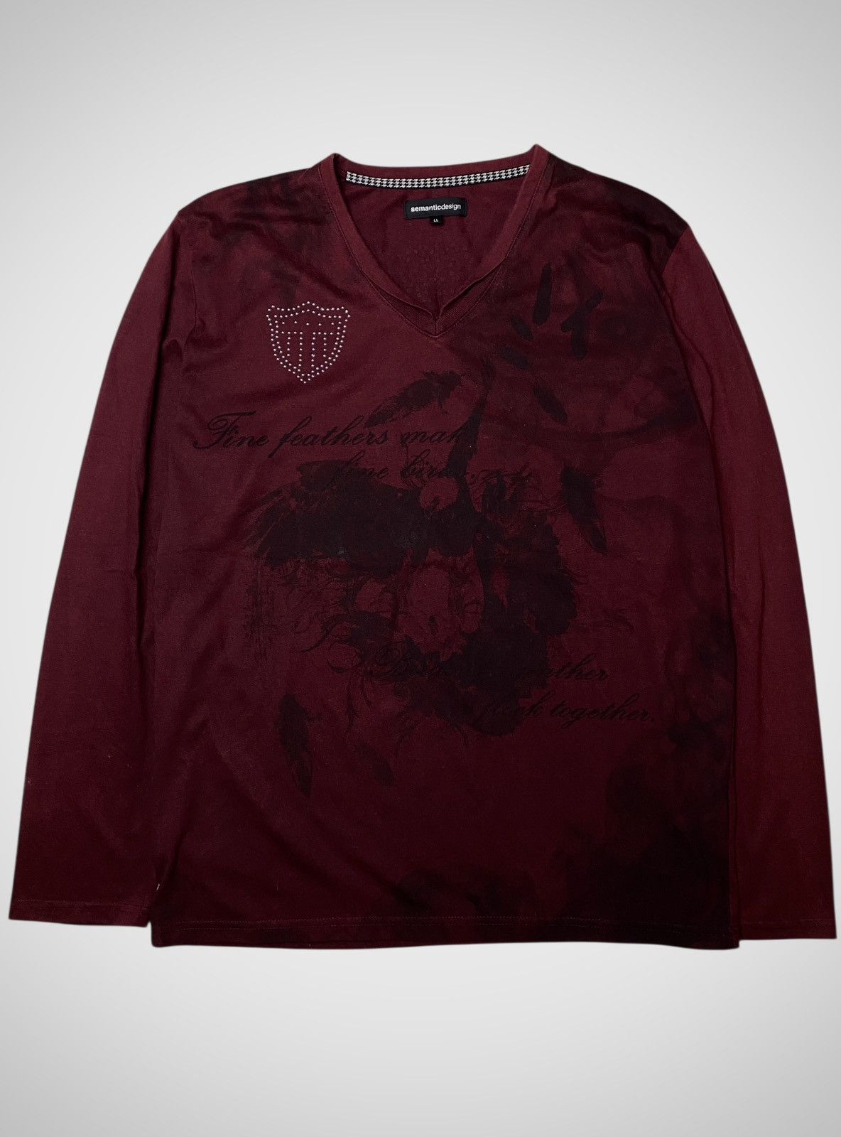 If Six Was Nine 2000's Semantic Design Vkei Tribal Longsleeve Size US M / EU 48-50 / 2 - 1 Thumbnail