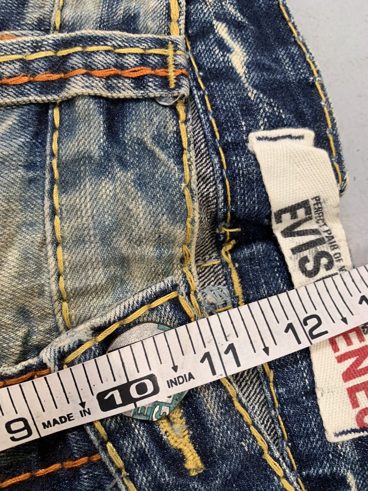 Japanese Brand Vintage Evisu inspired denim Size US 34 / EU 50 - 10 Thumbnail