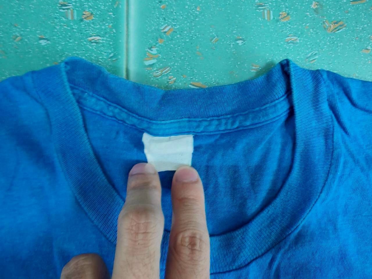 Other 90s mens pocket t shirt plain soft cotton fabric 19/26.5 Size US M / EU 48-50 / 2 - 3 Thumbnail