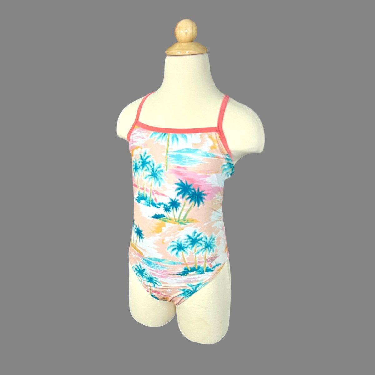Speedo Speedo Big Girls Printed One-Piece Swimsuit 5-6 yrs Size ONE SIZE - 1 Thumbnail