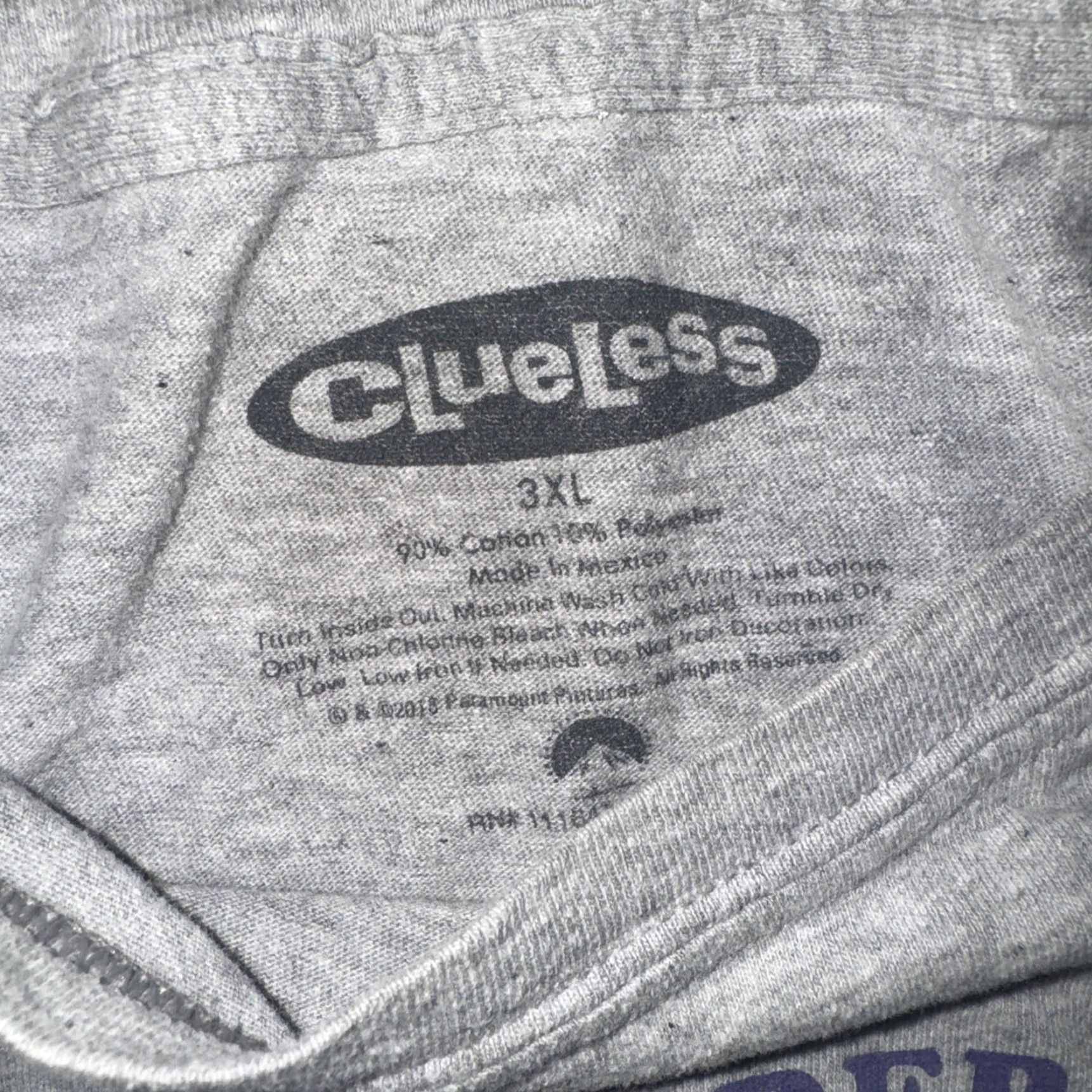 Vintage Clueless T-Shirt Gray 3XL Men Debates Mr. Hall’s Debate Team Shirt 23x23 Size US XXL / EU 58 / 5 - 3 Thumbnail