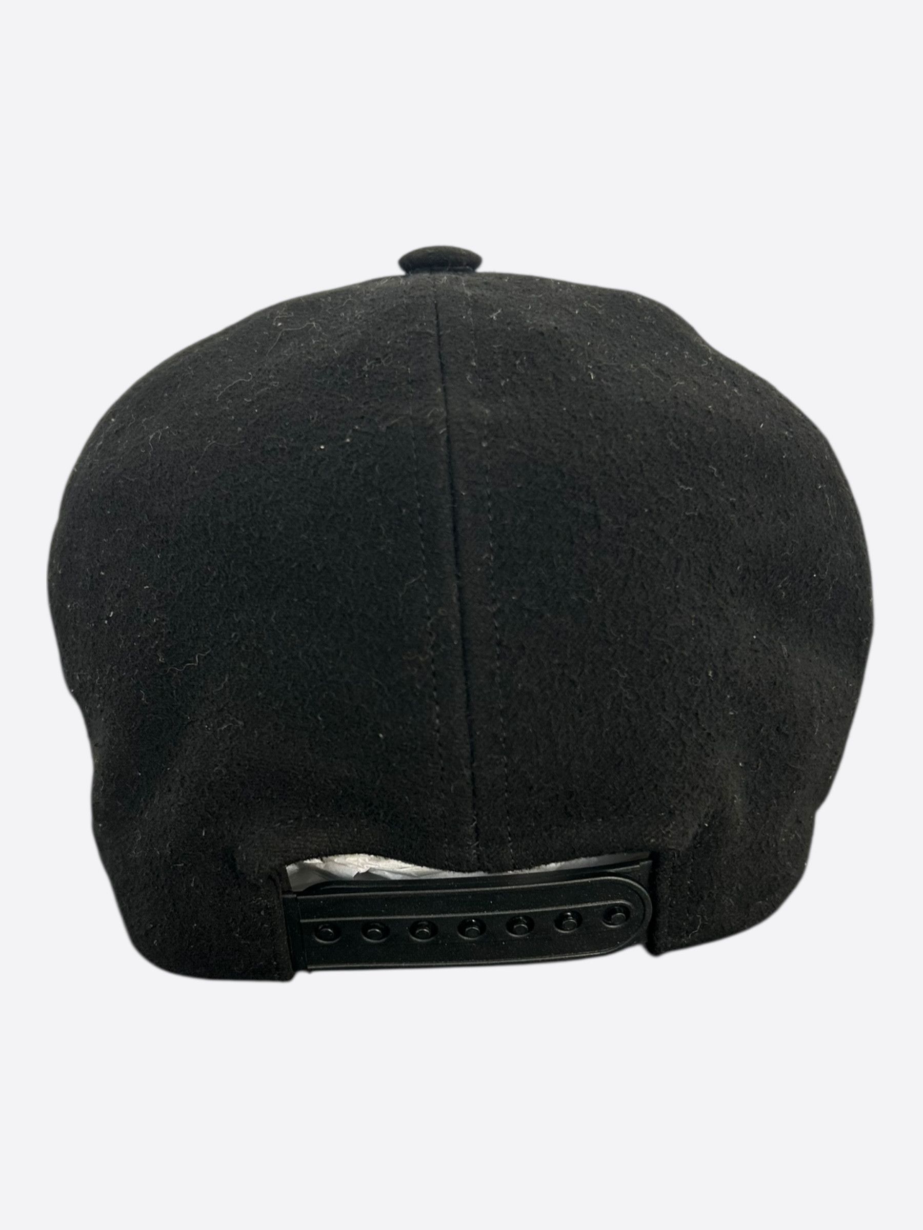 Rick Owens Rick Owens Black & White Embroidered C*NTY Logo Hat Size ONE SIZE - 3 Thumbnail