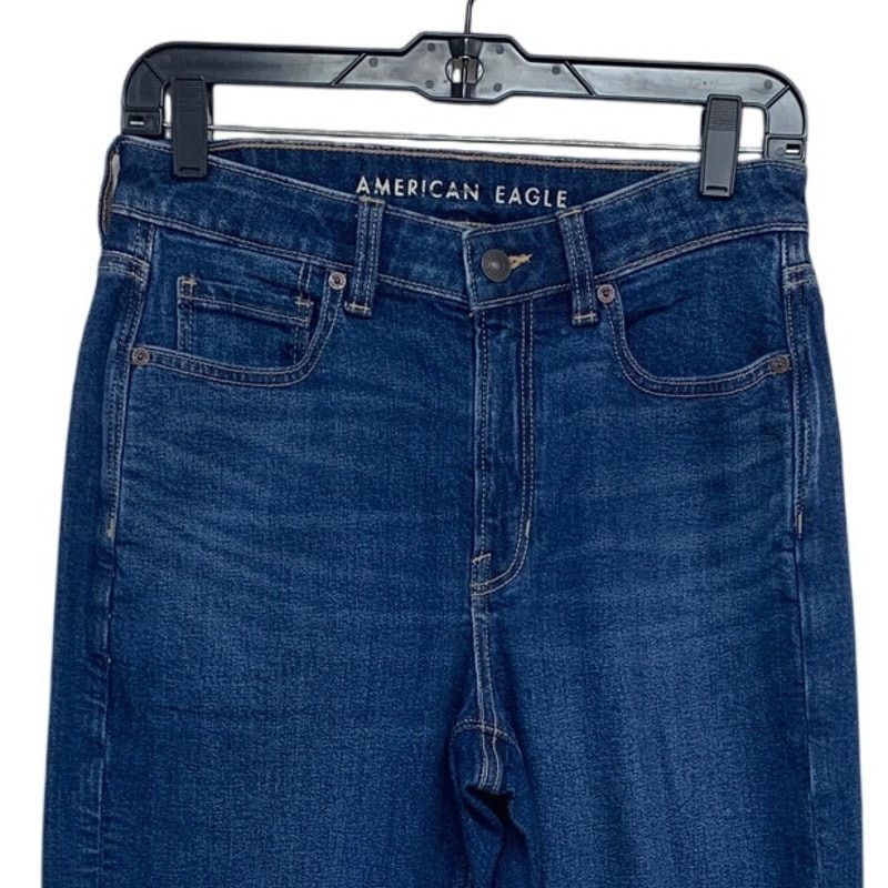 American Eagle Outfitters New American Eagle 4 Cotton Blend Stretch Mom Denim Jeans Size 27" / US 4 / IT 40 - 2 Thumbnail