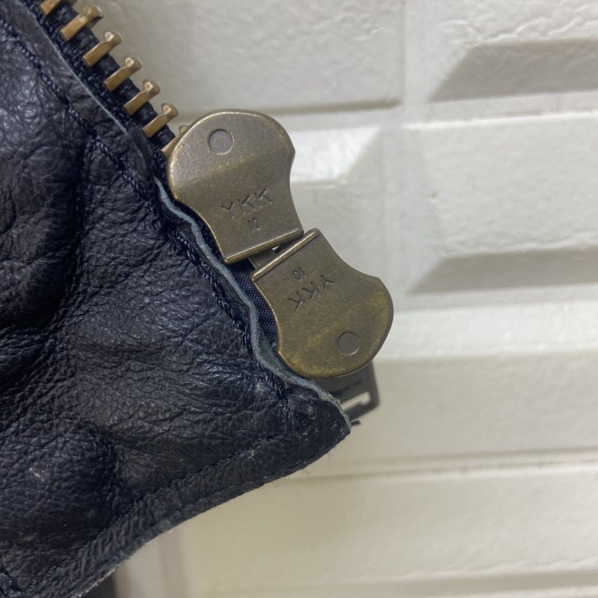 Japanese Brand Urban Functional On The Road Bikers Cafe Racer Leather Size US XS / EU 42 / 0 - 12 Thumbnail