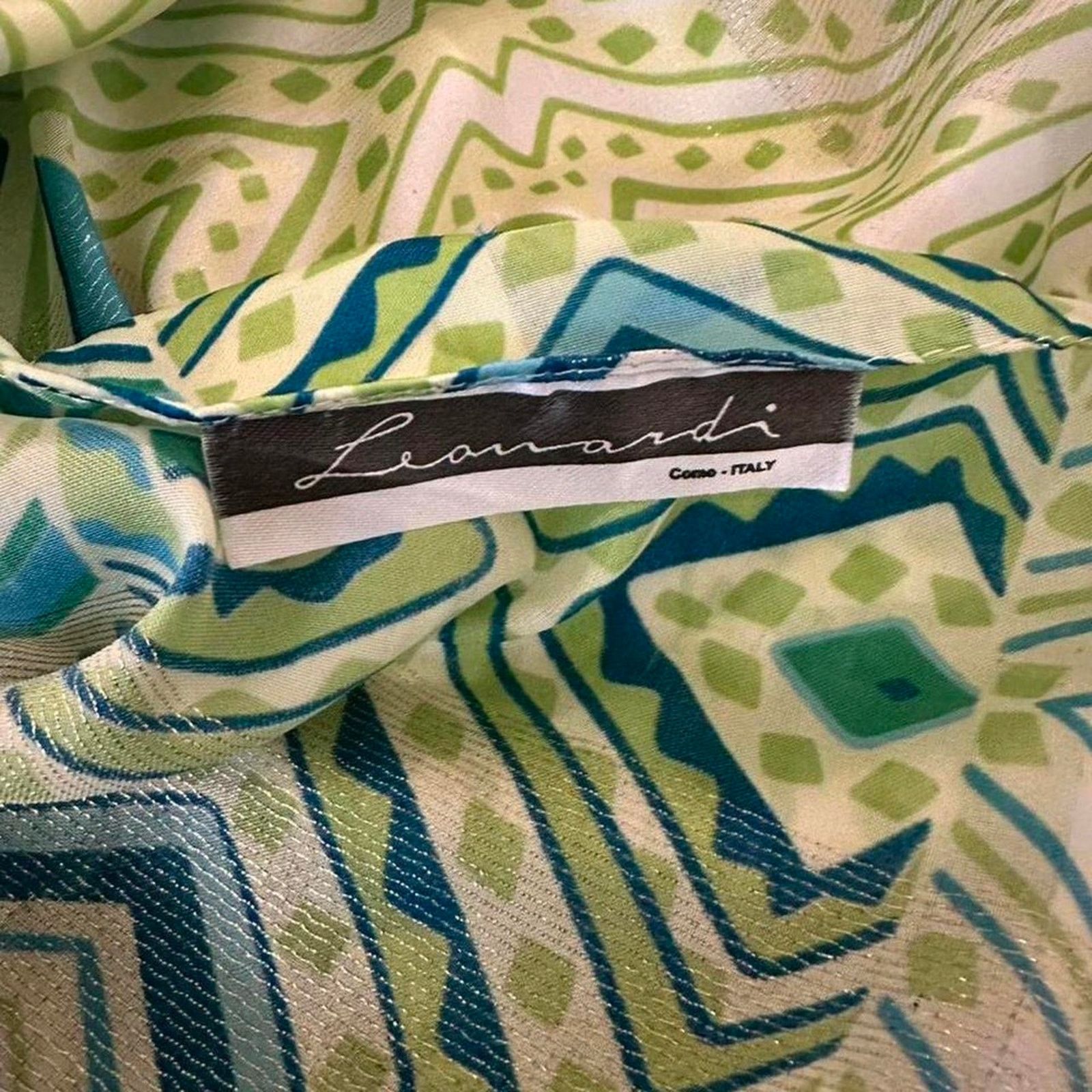 Other Leonardi Vintage Sarong Swim Coverup Wrap Made in Italy Size ONE SIZE - 4 Thumbnail
