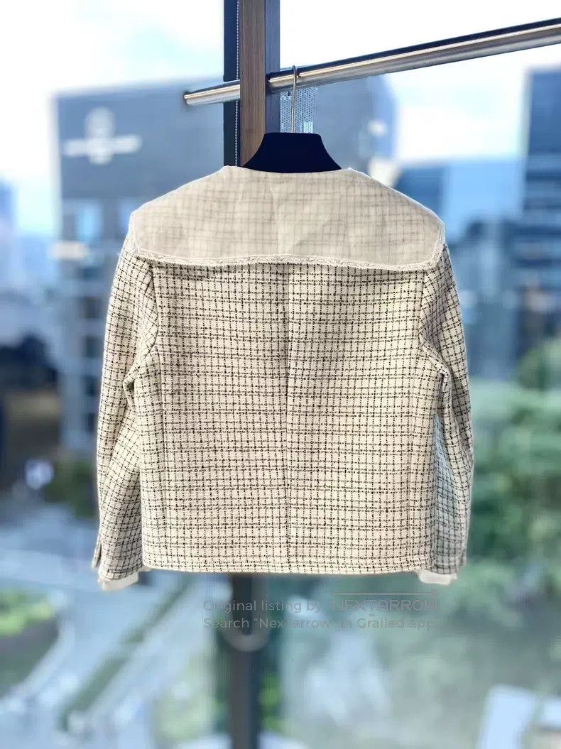 Miu Miu Miu Miu 42 Sheep hair bow decorative coat Size L / US 10 / IT 46 - 3 Thumbnail