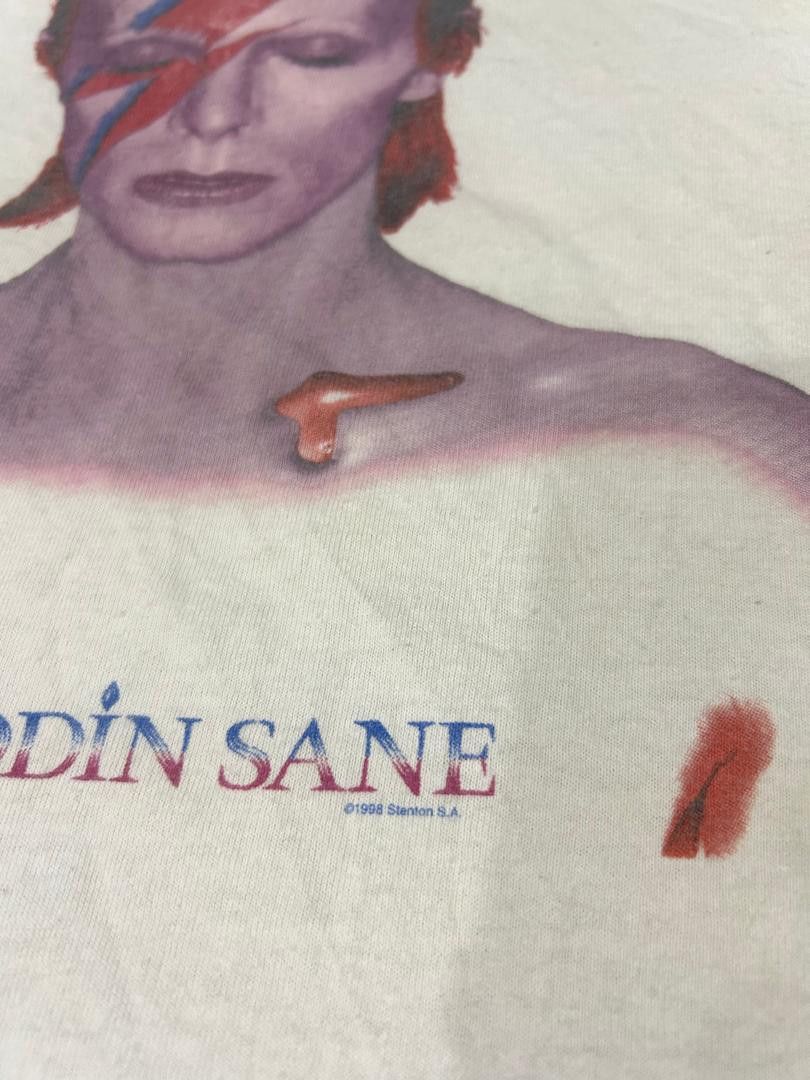 Band Tees David Bowie Cover Album Aladdin Sane Size US L / EU 52-54 / 3 - 4 Thumbnail