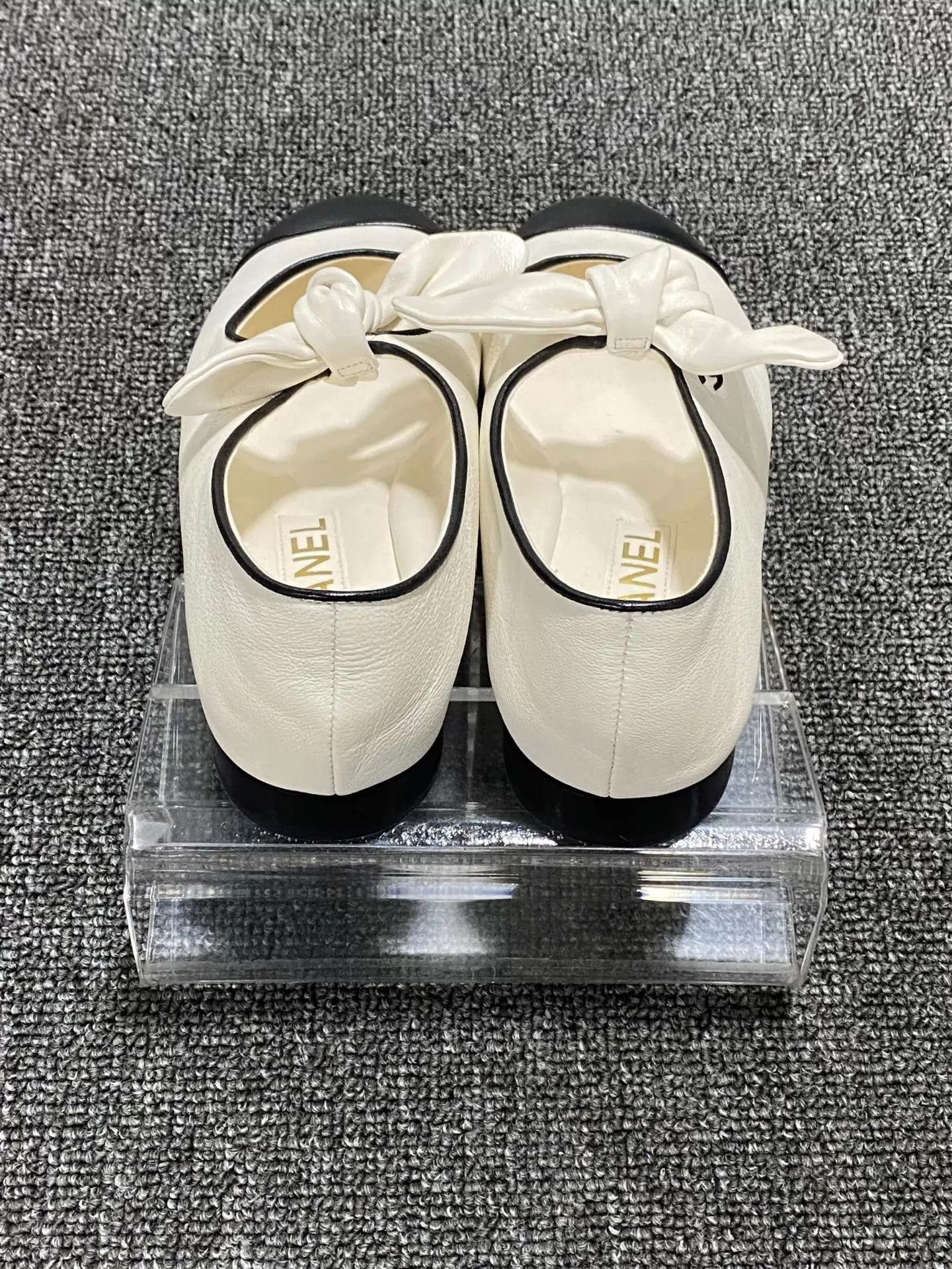 Chanel Chanel 25C Women's Bow Mary Jane 98 New 35.5 Size US 5 / IT 35 - 5 Thumbnail