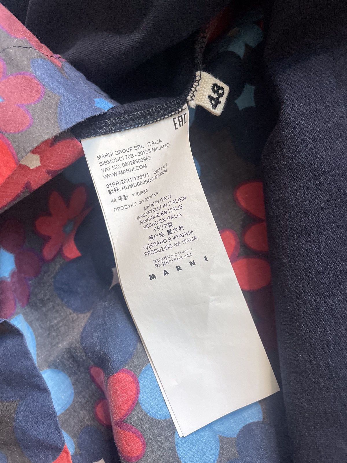 Marni Marni T-Shirt Size US M / EU 48-50 / 2 - 5 Thumbnail