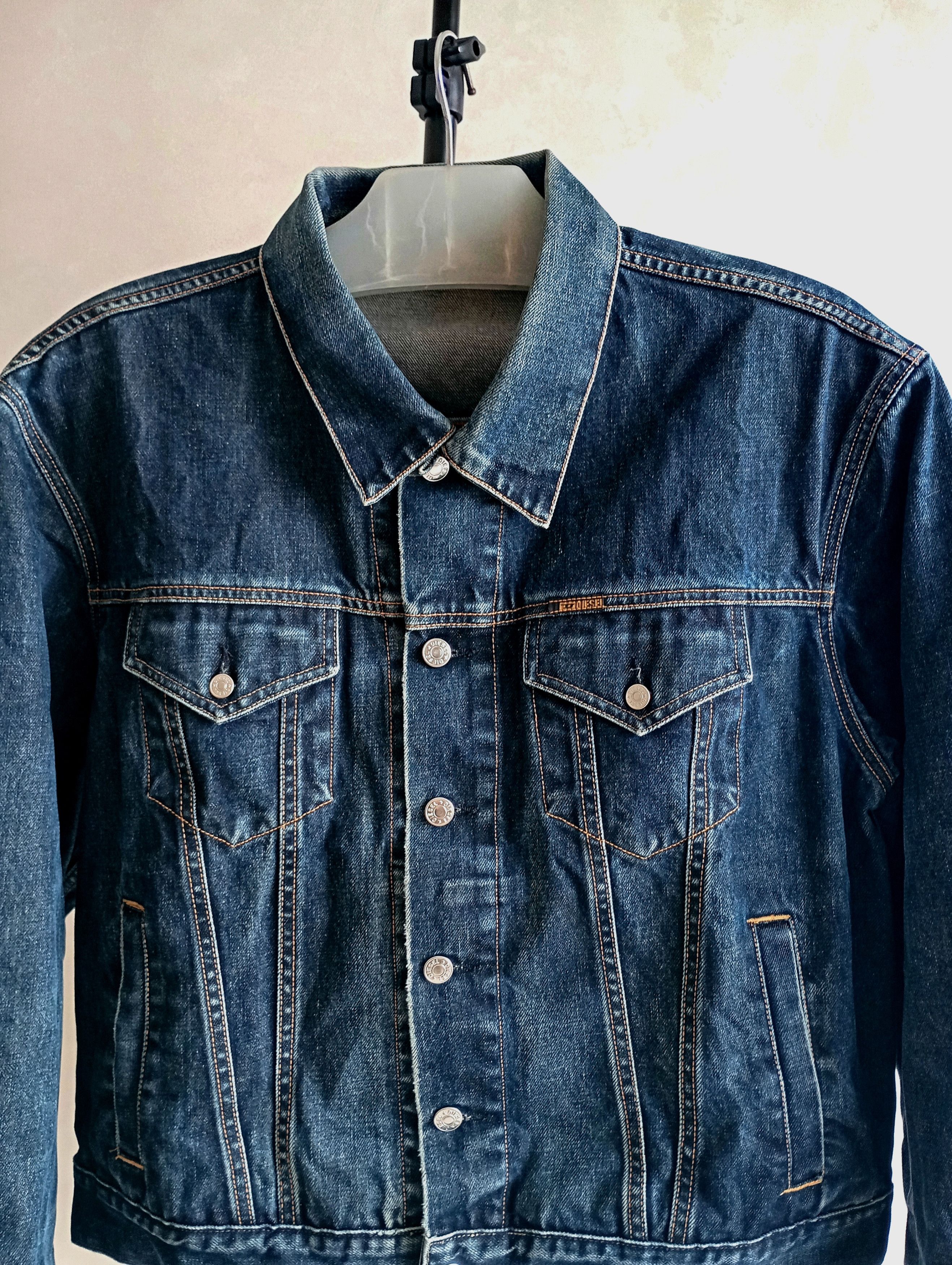 Vintage Y2k 00s Archive Diesel Trucker Jacket Denim Jeans