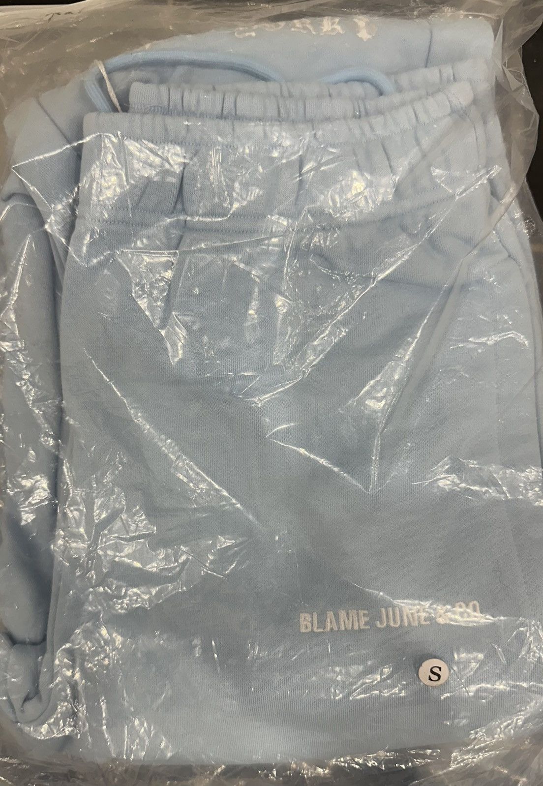 Other Blame June & Co. Gemini Sweatpants Small Baby Blue Size US 30 / EU 46 - 3 Thumbnail