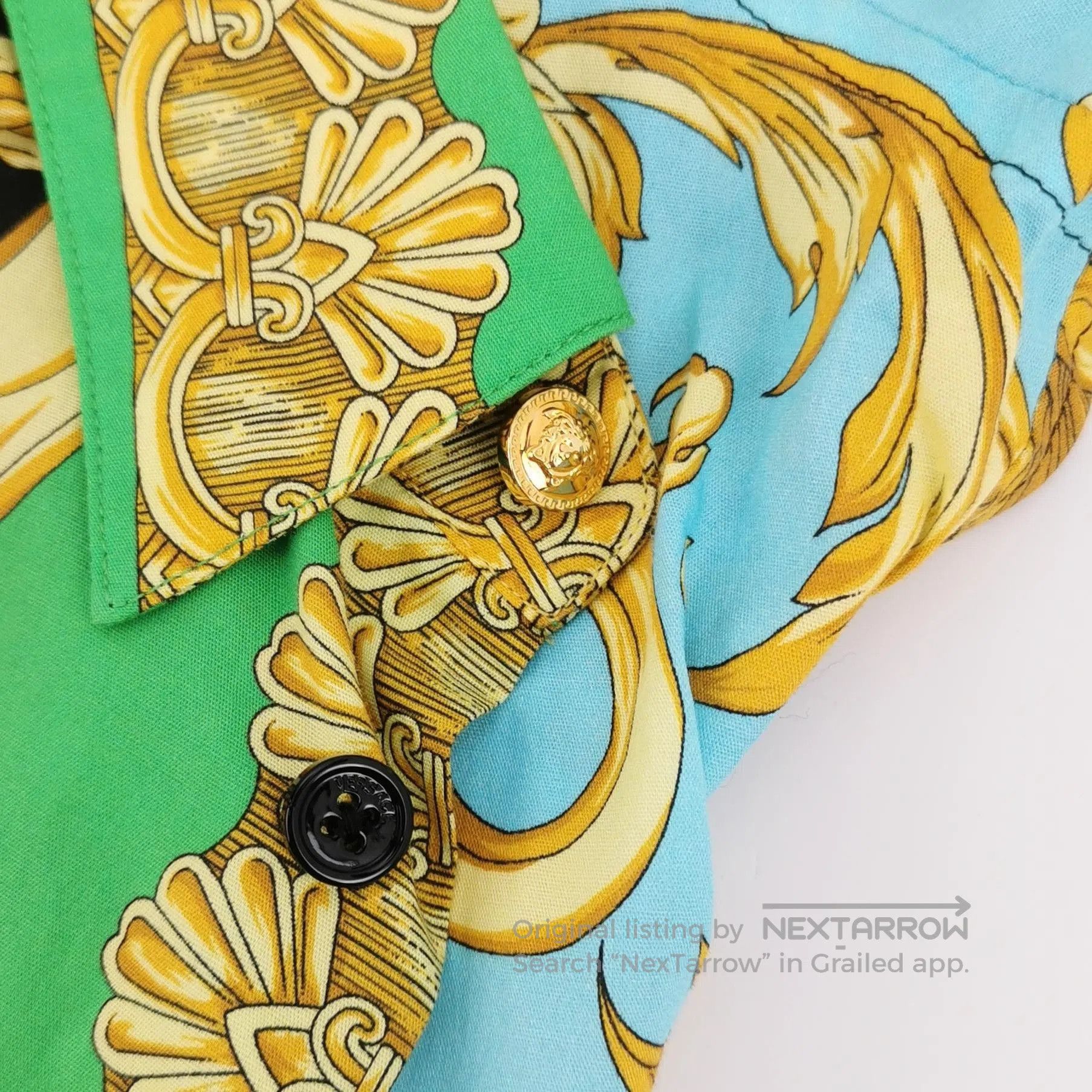 Versace Versace M Size Baroque Print Long-Sleeve Shirt. Size US M / EU 48-50 / 2 - 1 Thumbnail