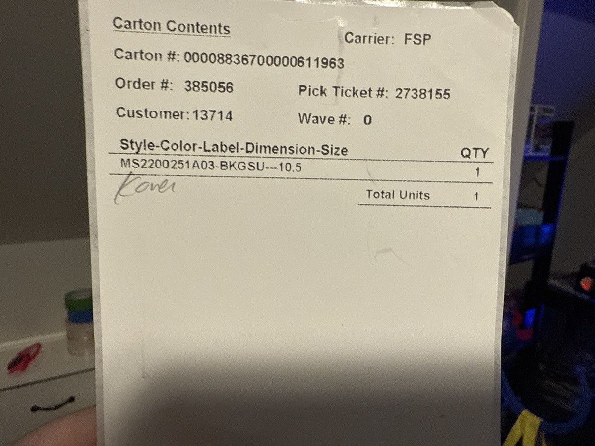 Fuck The Population × Lakai FTP X LAKAI - BLACK/GOLD SUEDE NEWPORT Size US 10.5 / EU 43-44 - 8 Thumbnail