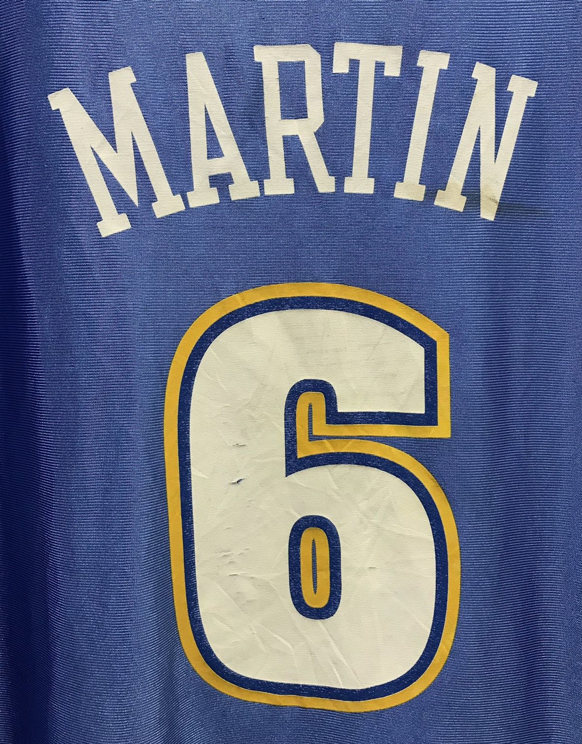 NBA × Vintage Vintage NBA Denver Martin 6 Sleeveless Jerseys Size US XXL / EU 58 / 5 - 5 Thumbnail