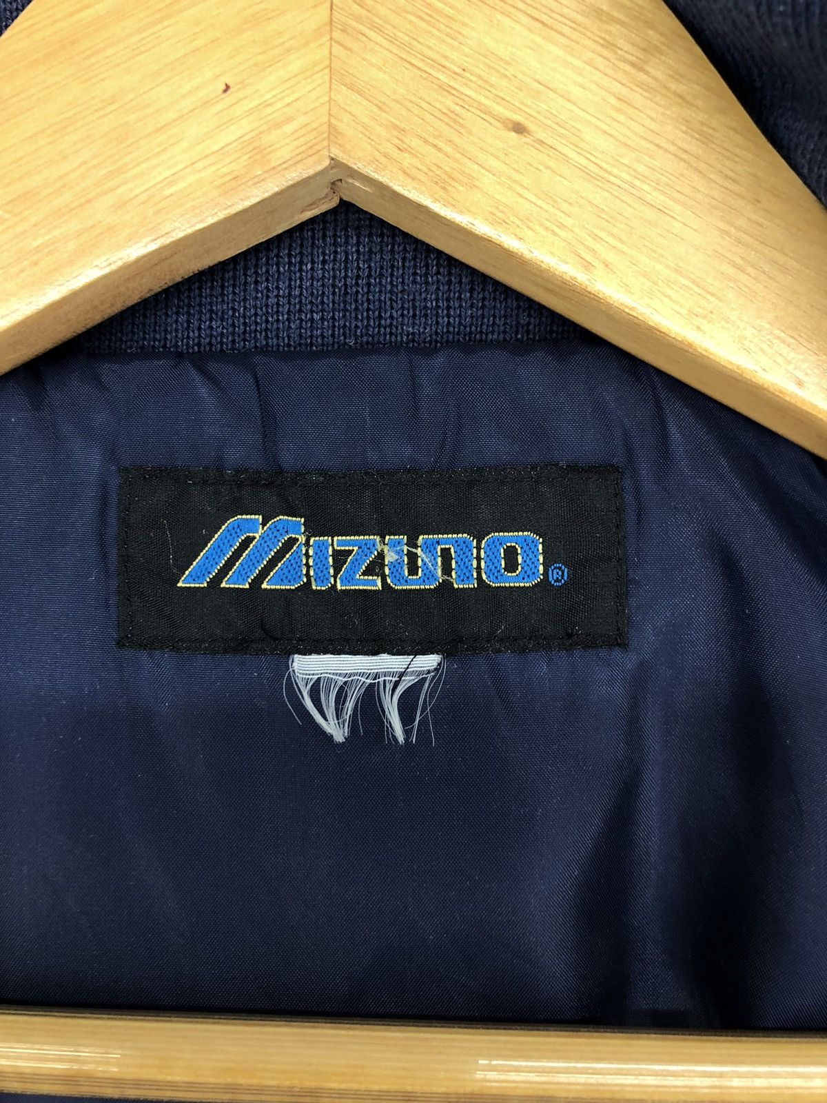 Mizuno Vintage Mizuno Mets Players Baseball Club Bomber Jacket Size US L / EU 52-54 / 3 - 15 Thumbnail