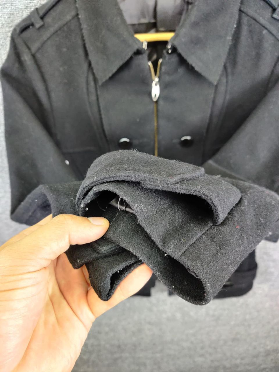 PPFM Vintage PPFM Napoleon Wool Zip Up Jacket Size US S / EU 44-46 / 1 - 11 Thumbnail