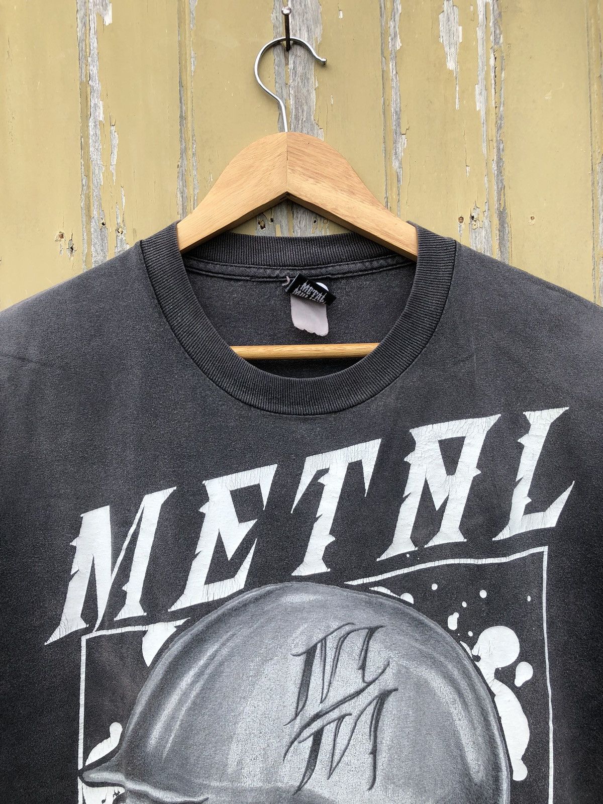 Metal Mulisha Vintage Y2K Sunfaded Metal Mulisha Skull Tshirt Size US L / EU 52-54 / 3 - 5 Thumbnail