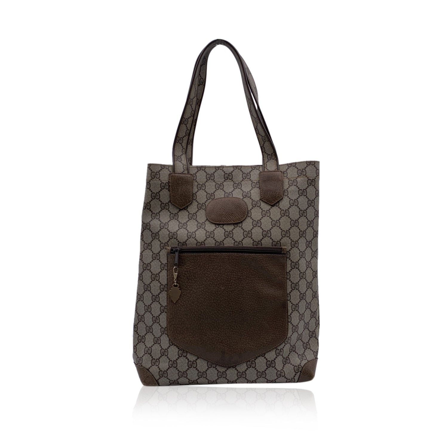 image of Gucci Gucci Tote Bag Vintage N.a in Brown, Women's