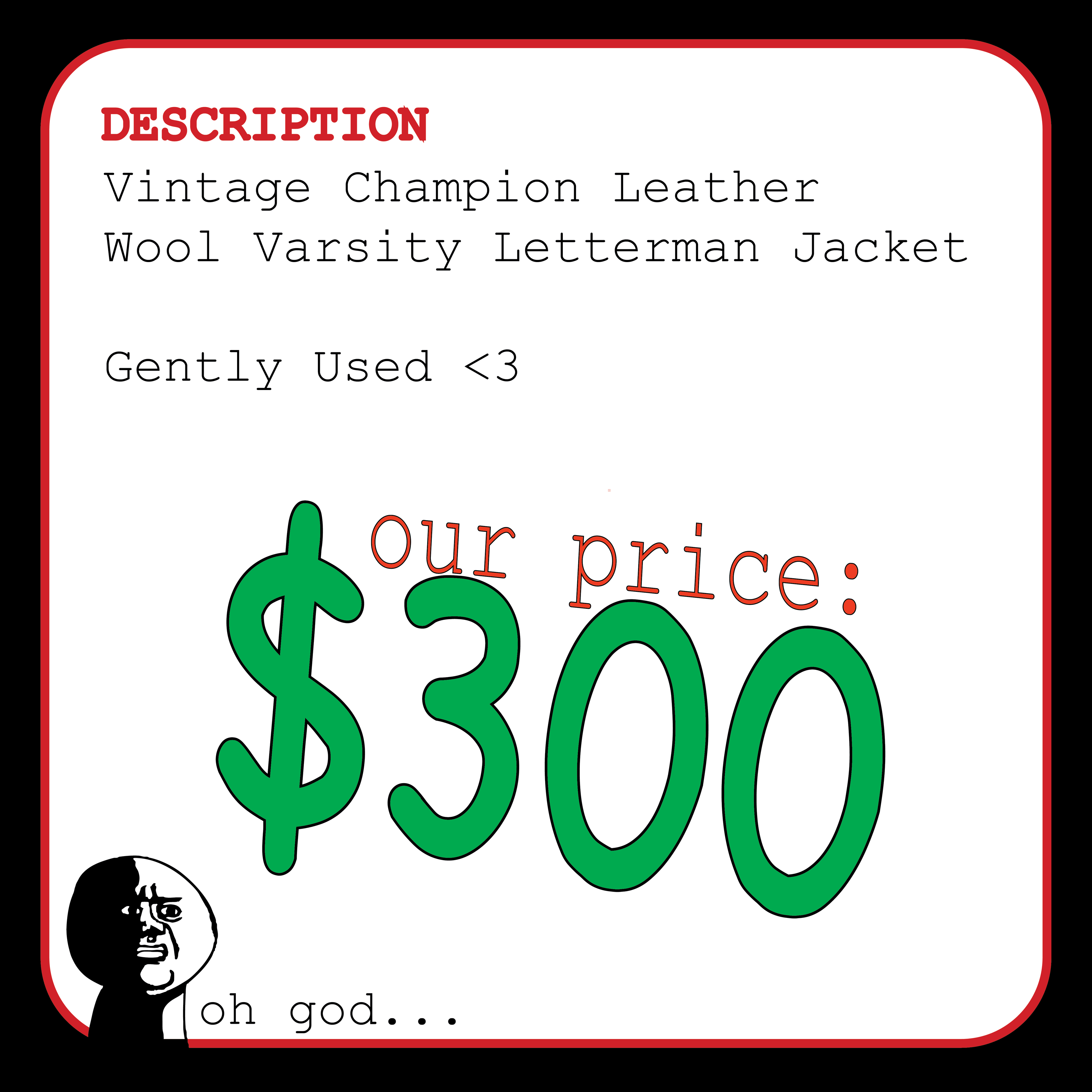 Champion × Leather Vintage Champion Leather Wool Varsity Letterman Jacket Size US L / EU 52-54 / 3 - 2 Thumbnail