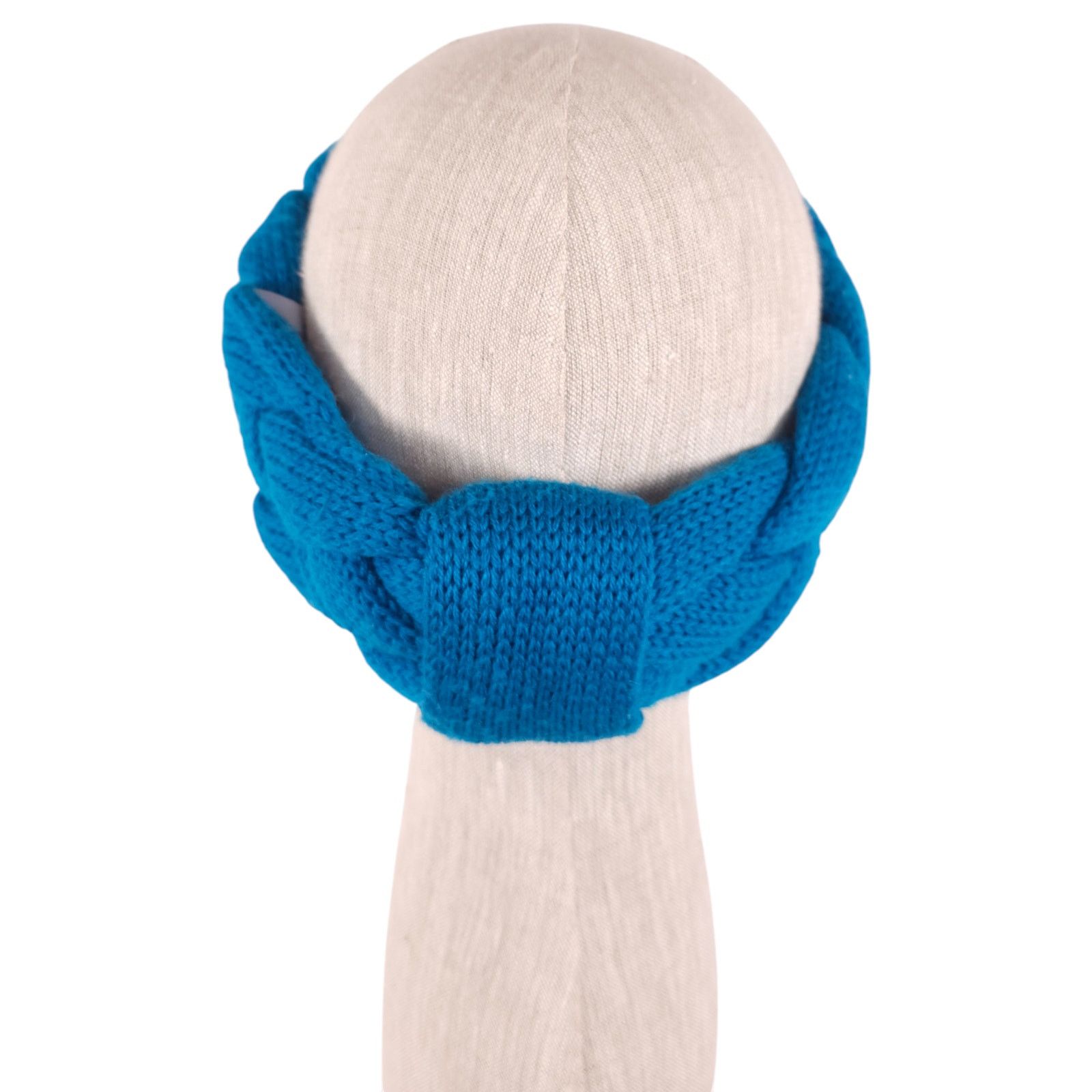 Meister Vintage Meister Braided Chunky Headband Ear Warmer Blue Size ONE SIZE - 3 Thumbnail